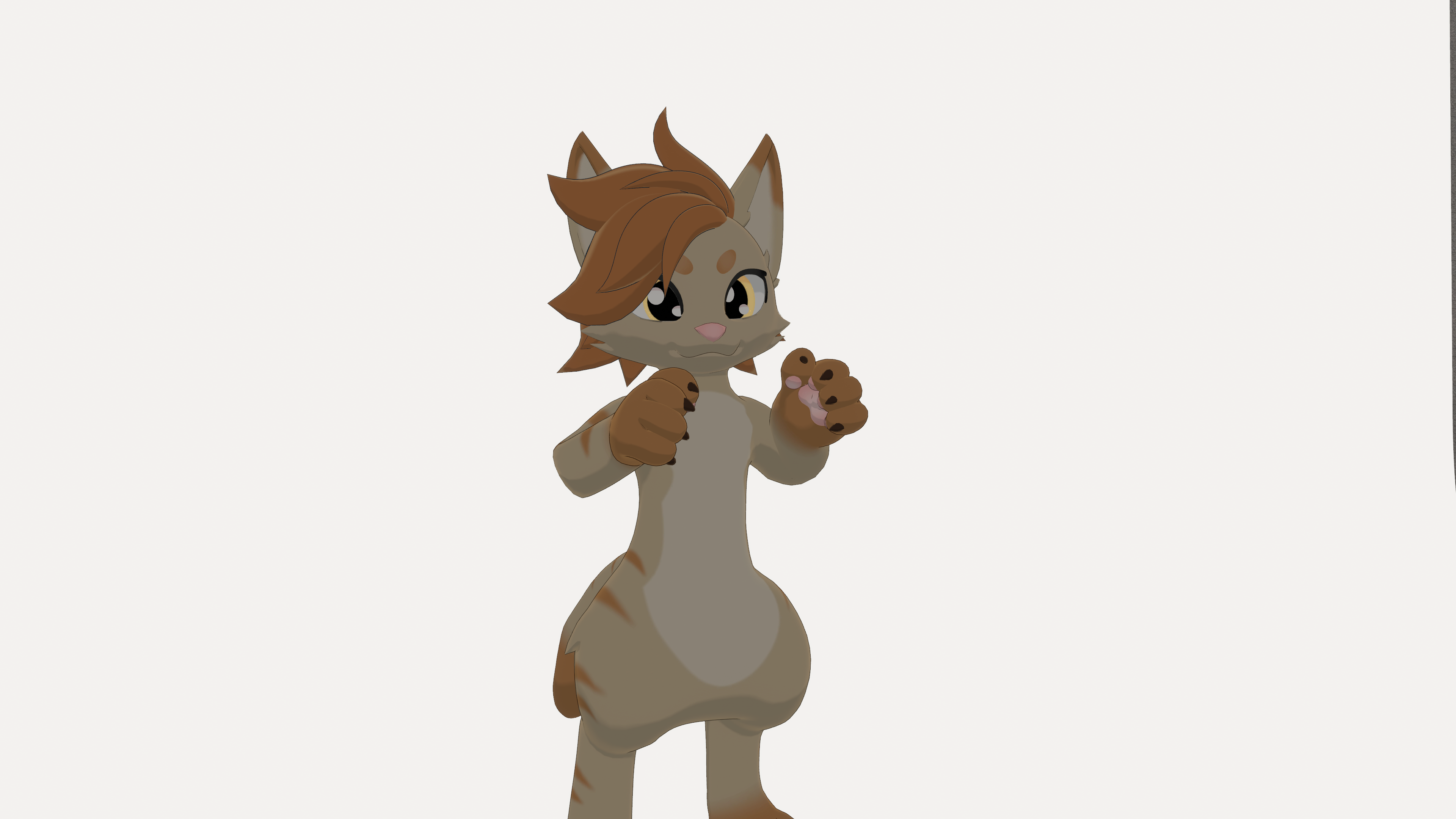 Haku Cat - VRChat Avatar