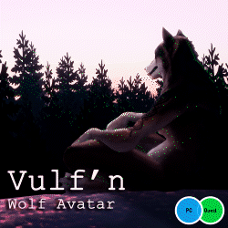 Vulf'n Wolf Avatar for VRCHAT
