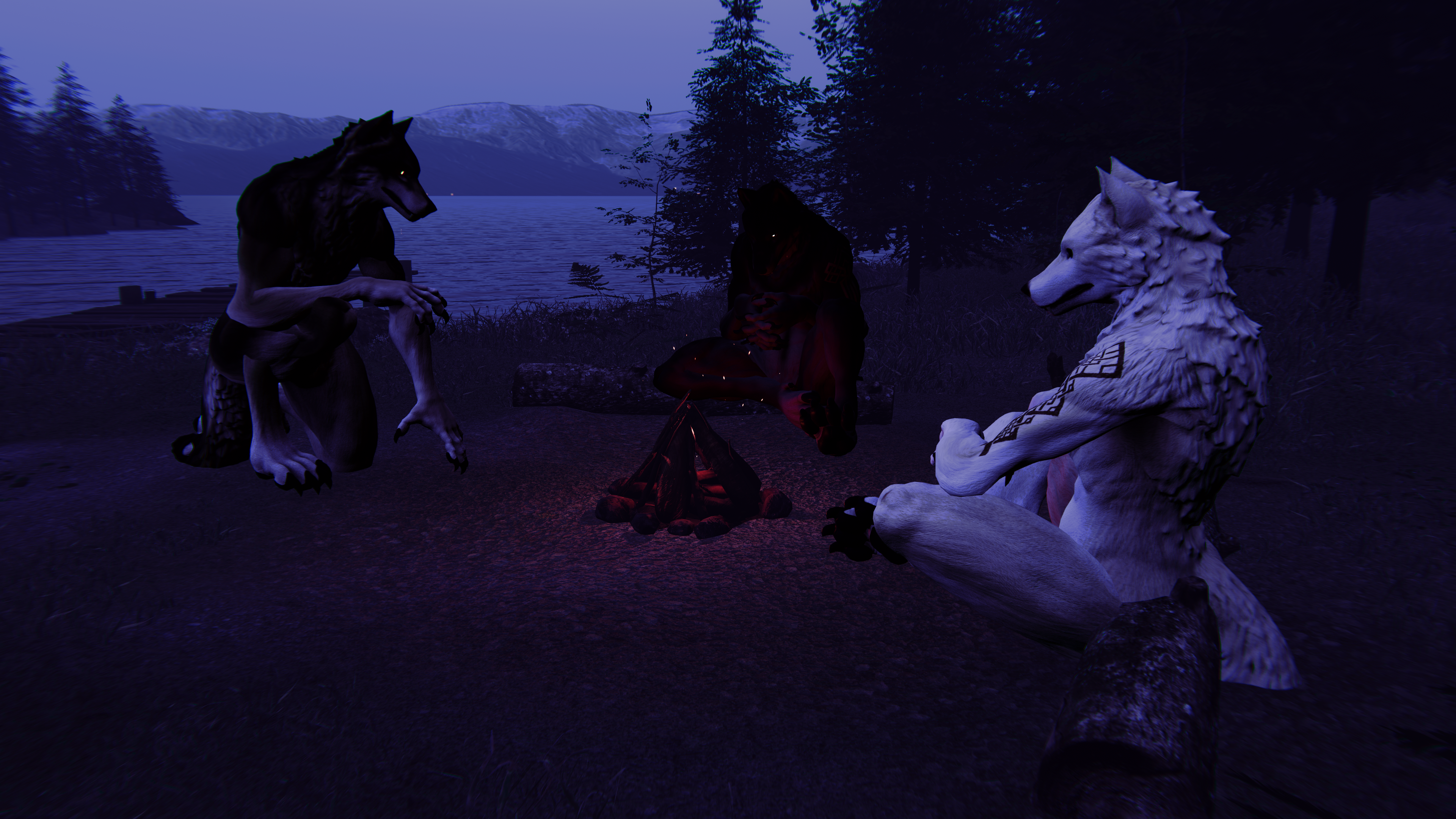 Vulf'n Wolf Avatar for VRCHAT