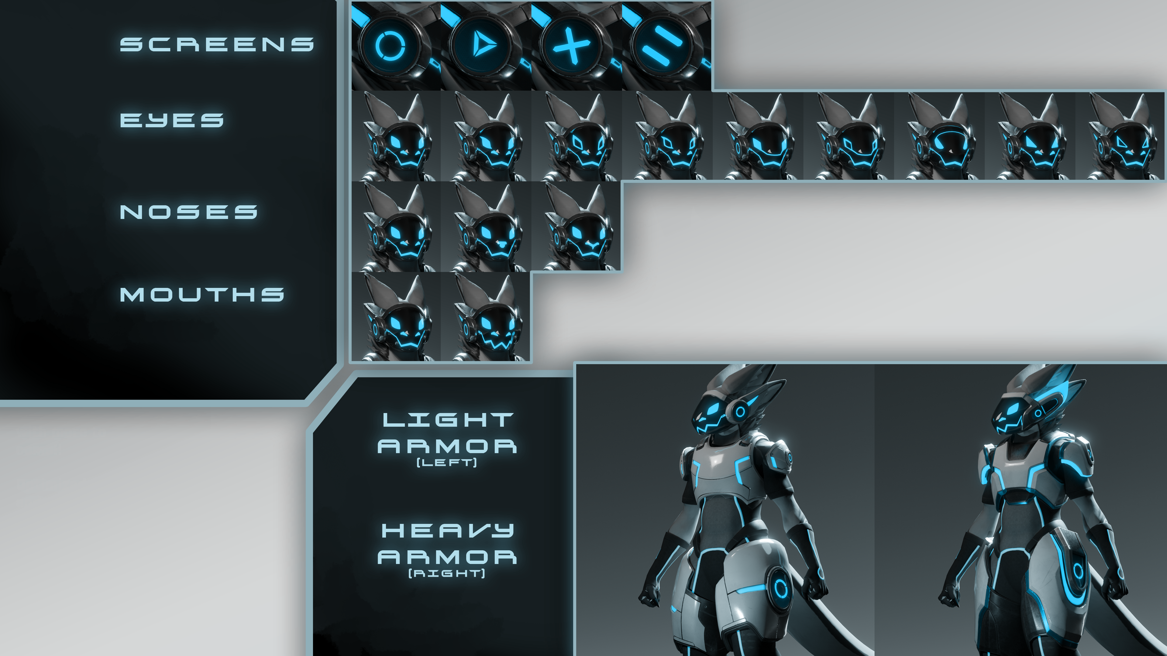 Maxigen -- Protogen Avatar Base