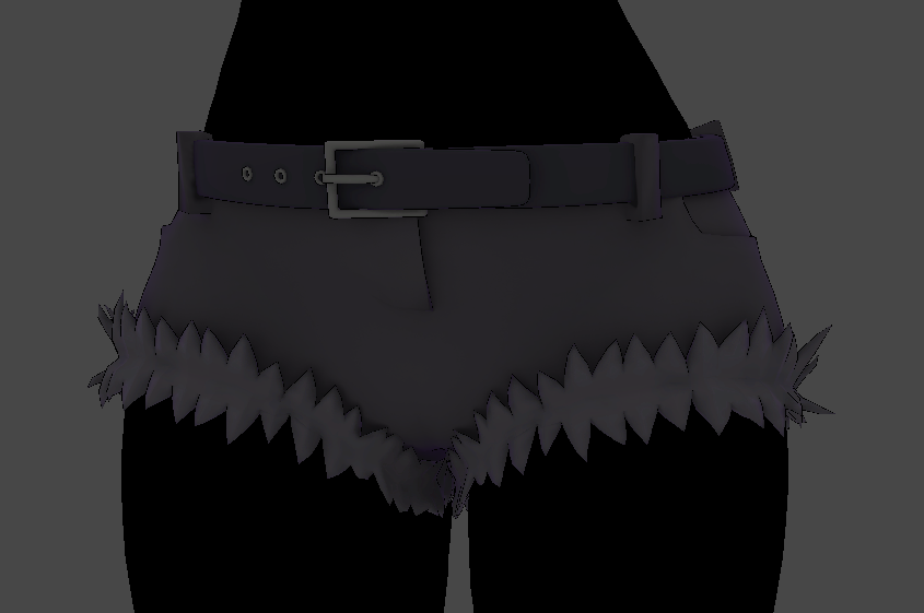 Fluffy Shorts - made for Biscotti