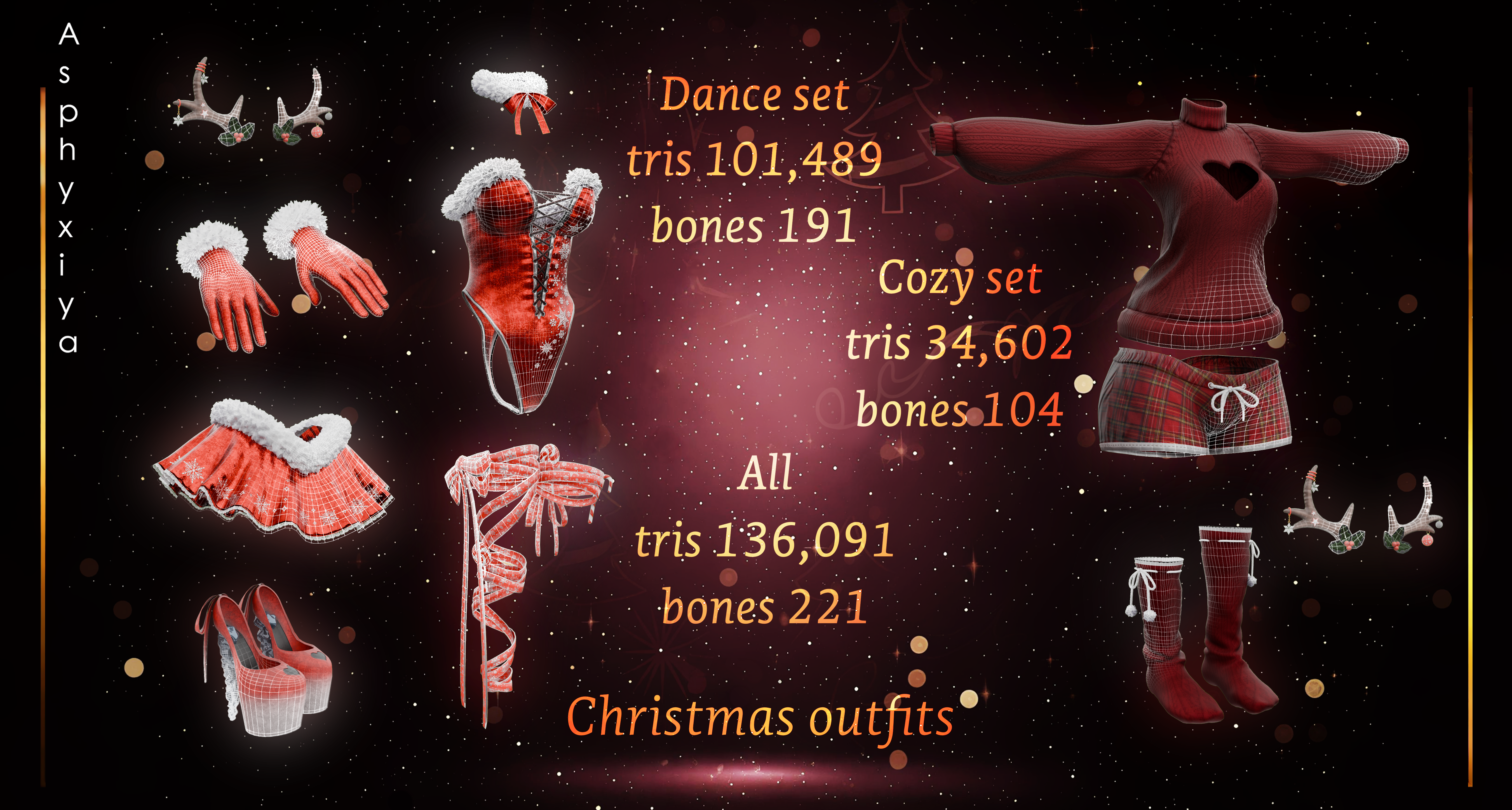 Christmas Set - Egirl Base