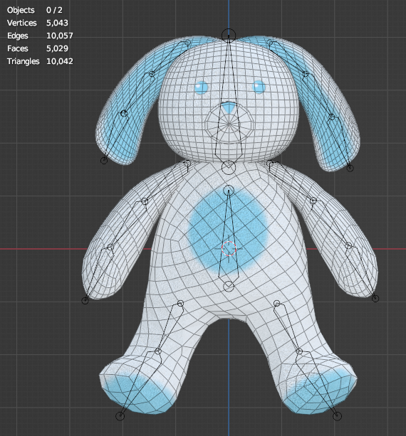 Bunny Plushy - VrChat Asset (Unity Package)