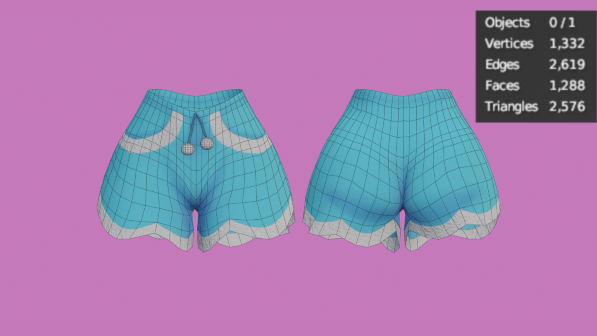 Fluffy Shorts