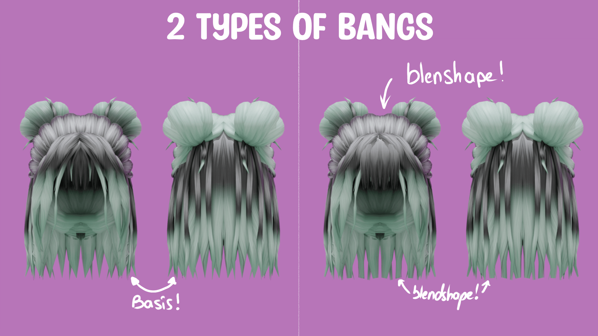 'Bun Bun' Hair