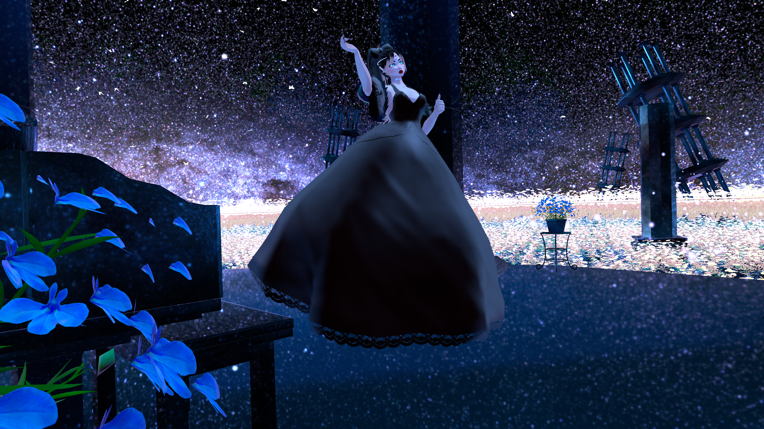 Optimized Princess Gown - VrBase