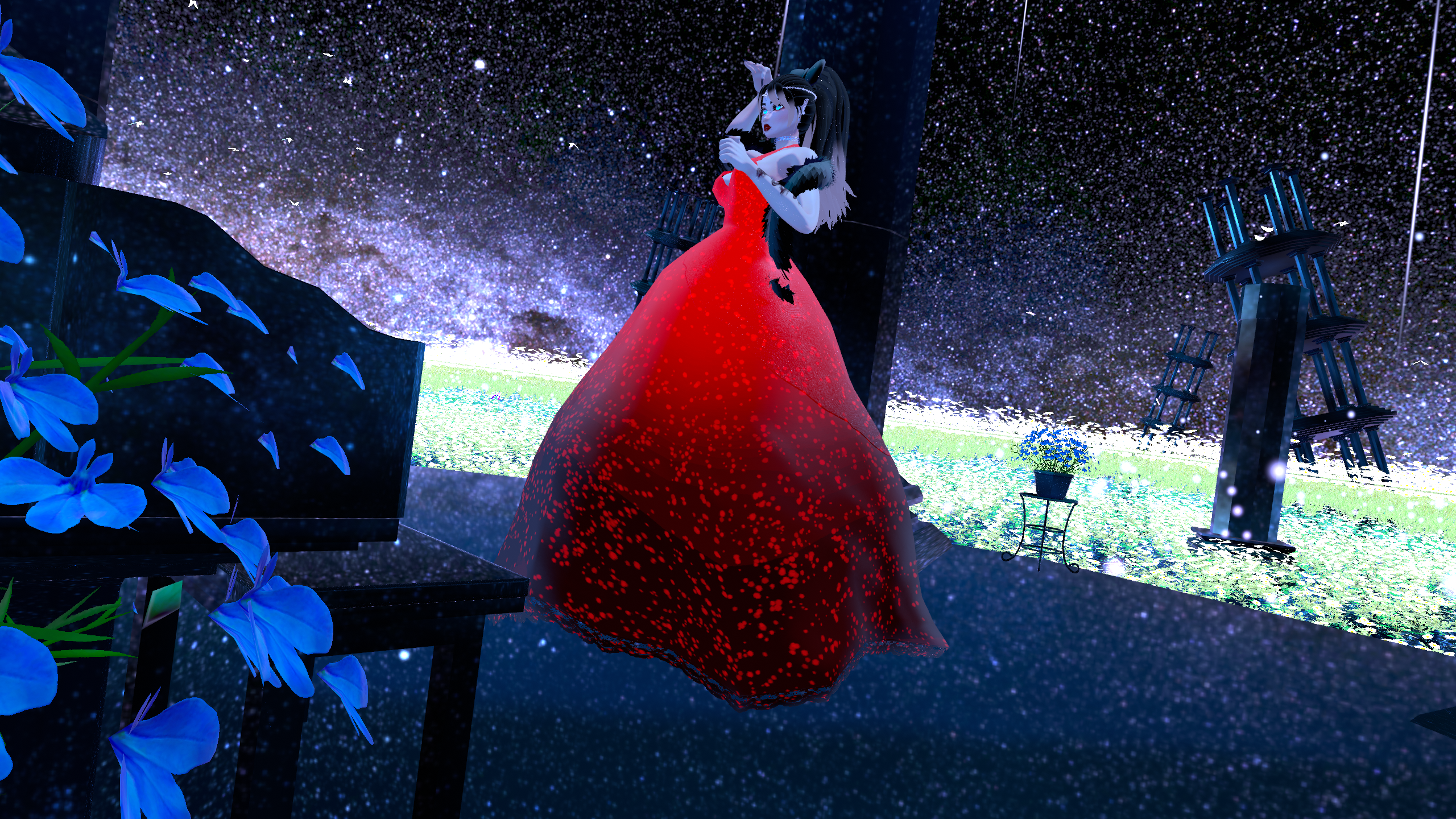 Optimized Princess Gown - VrBase