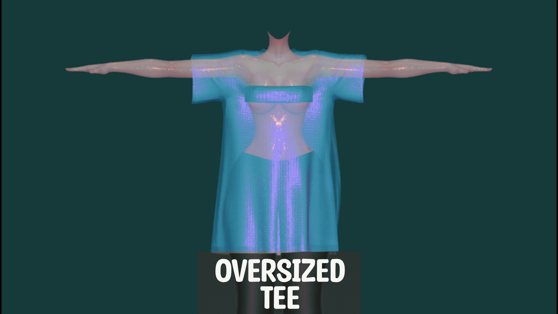 Oversized Tee | VrBase |
