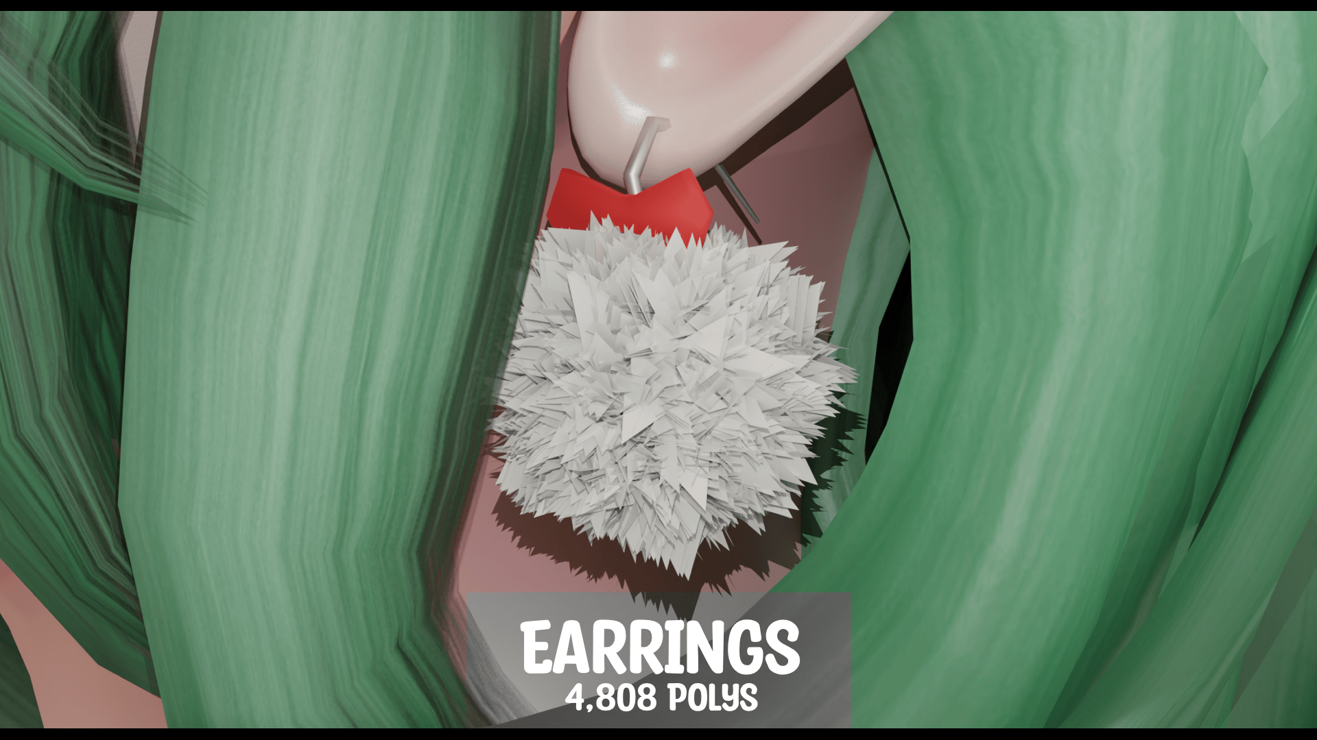 Fluff Earring