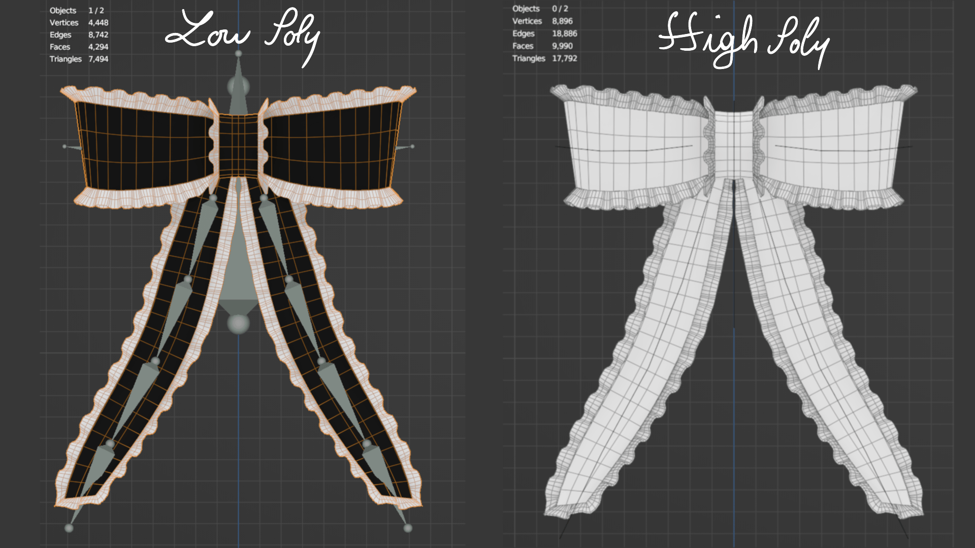 Frilly Bow | Nitro Free