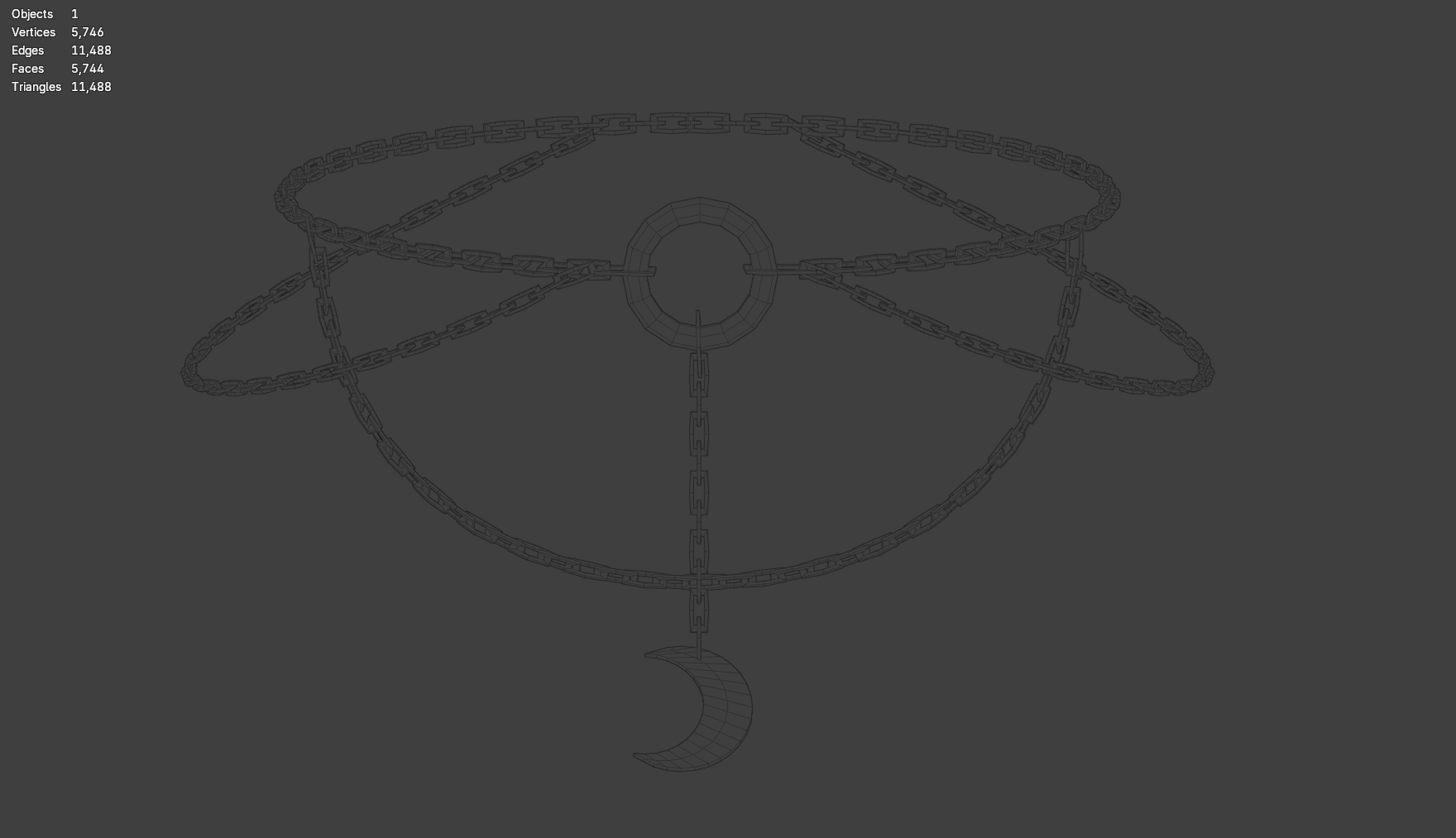 Moon Chain Choker