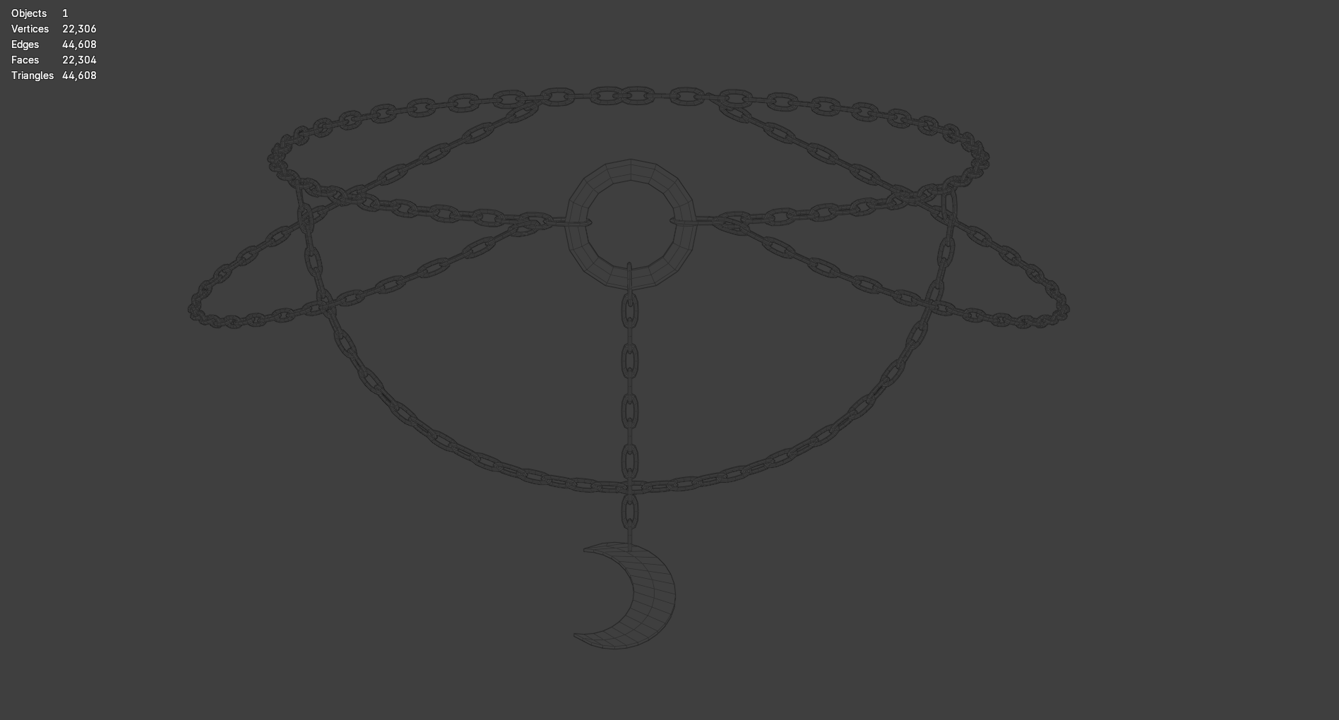 Moon Chain Choker