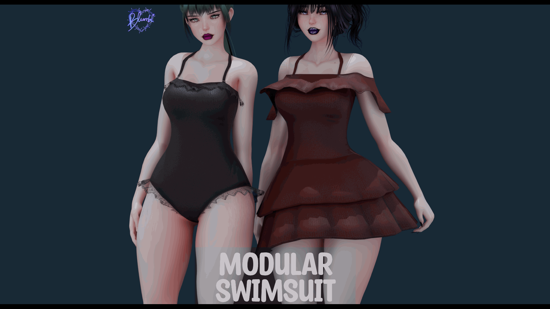 Modular Swimsuit | VrBase, SlimFit, Luxa