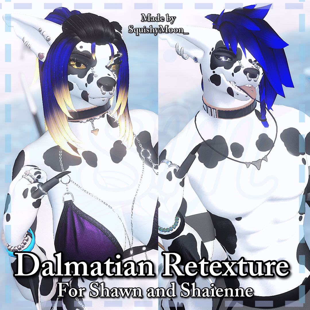 Shorky Dalmation | Shawn & Shaienne The Shark Retexture