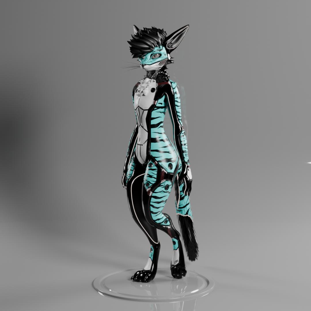 Synthetic Tiger - Rexouium Texture