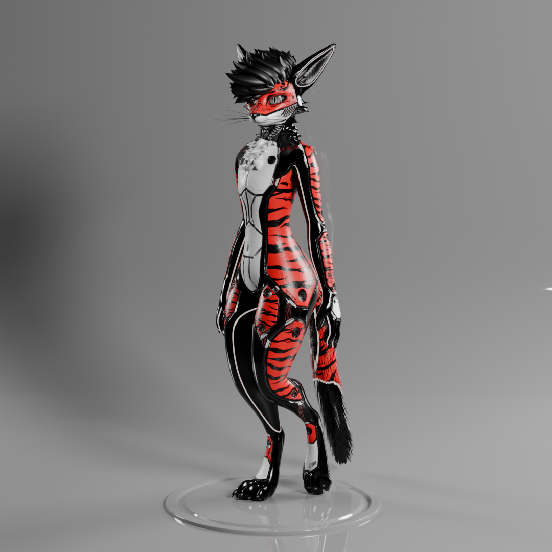 Synthetic Tiger - Rexouium Texture