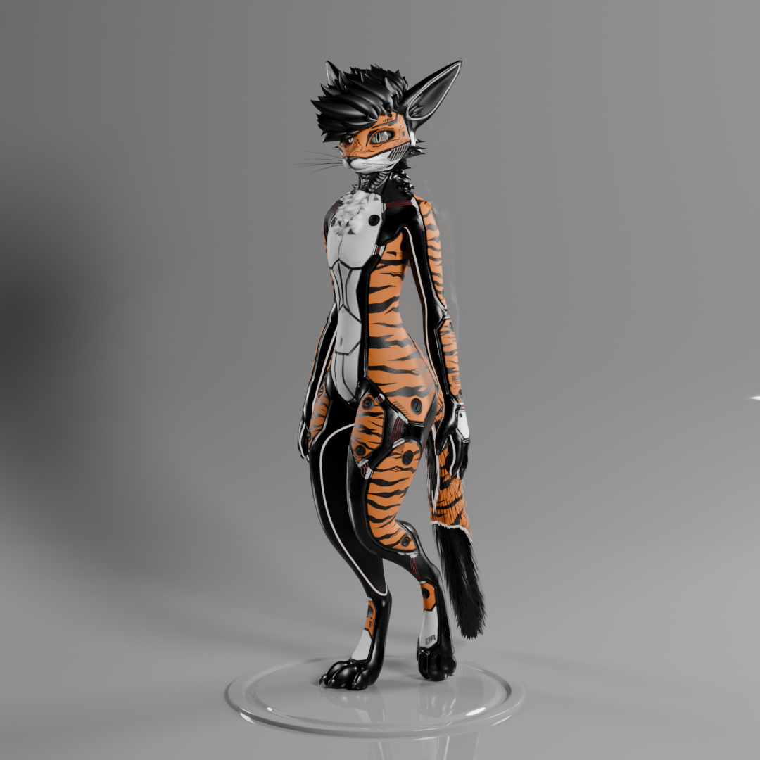 Synthetic Tiger - Rexouium Texture
