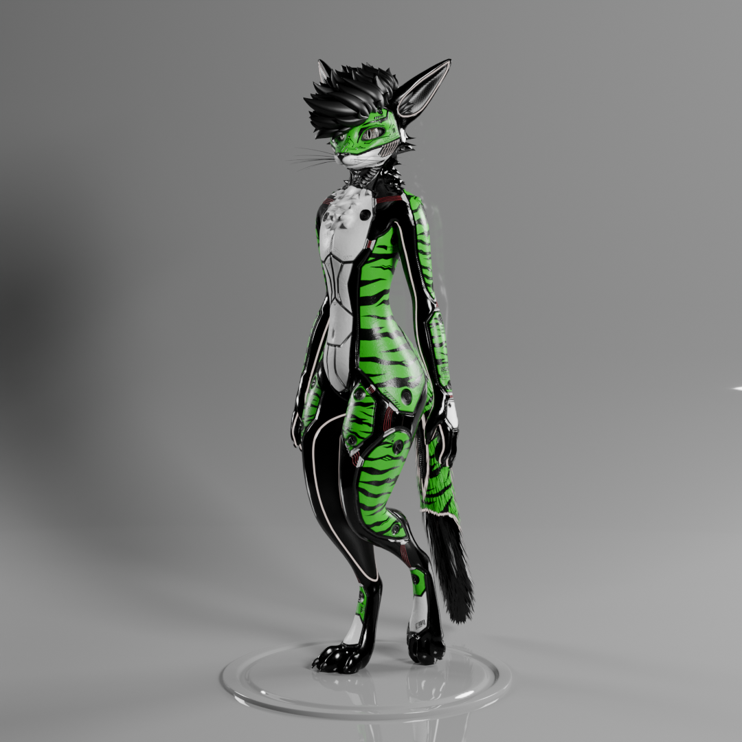 Synthetic Tiger - Rexouium Texture