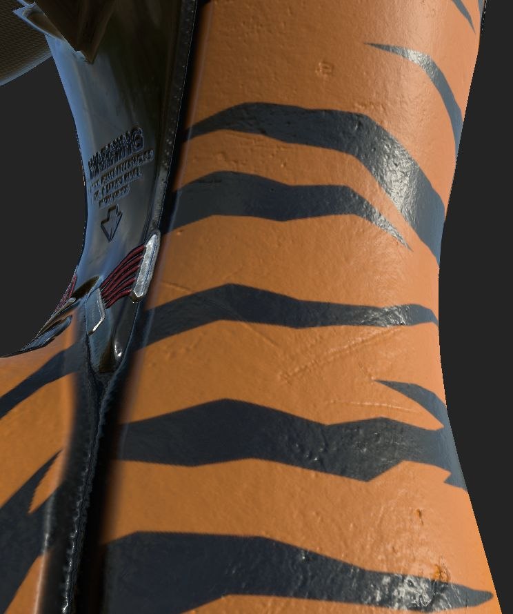 Synthetic Tiger - Rexouium Texture