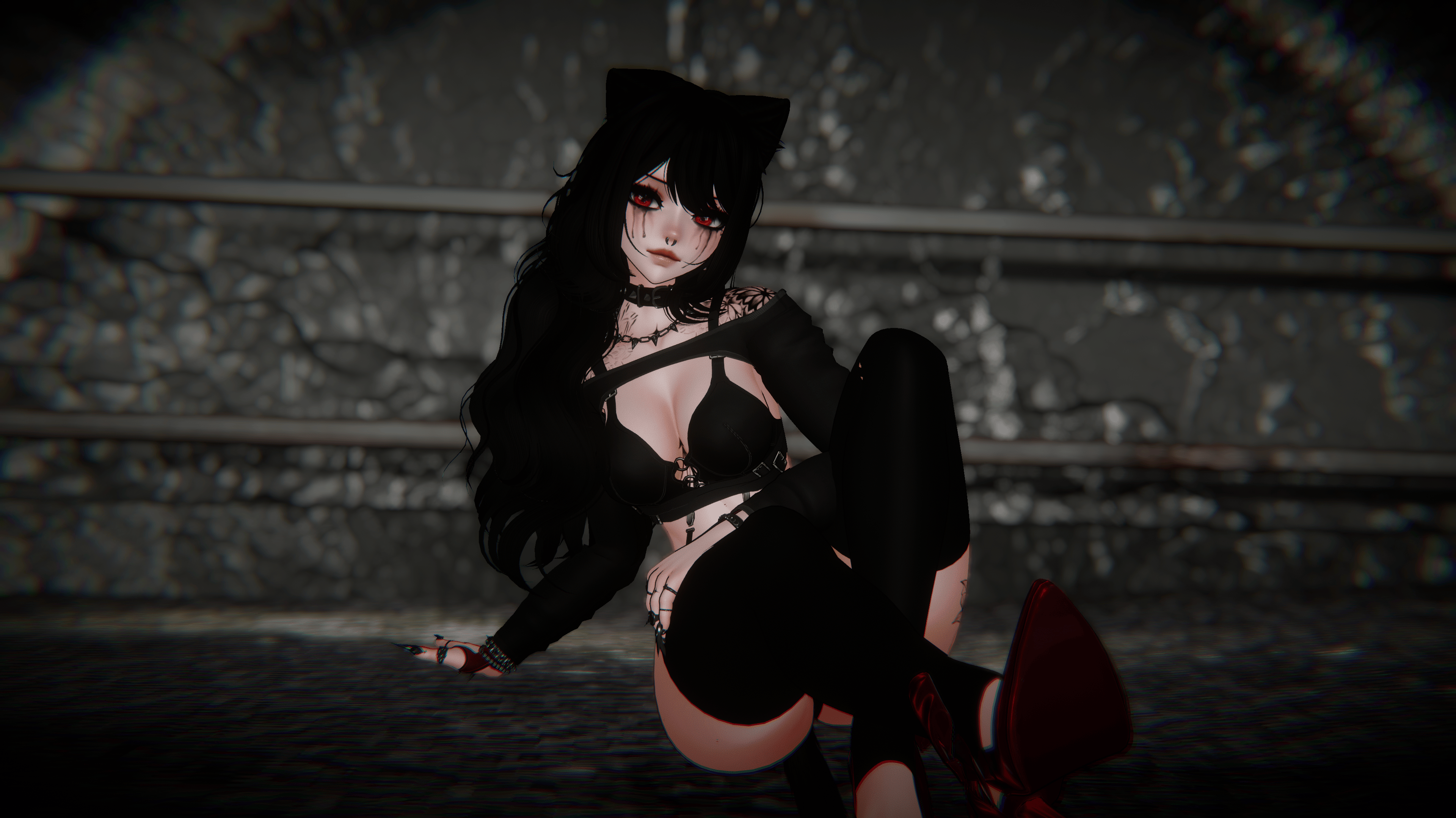 Dahlia - VrChat Avatar (PC ONLY/ GOGO LOCO/FACETRACKING)
