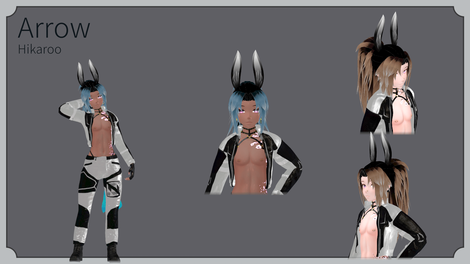 Arrow , Bunny Biker Femboy
