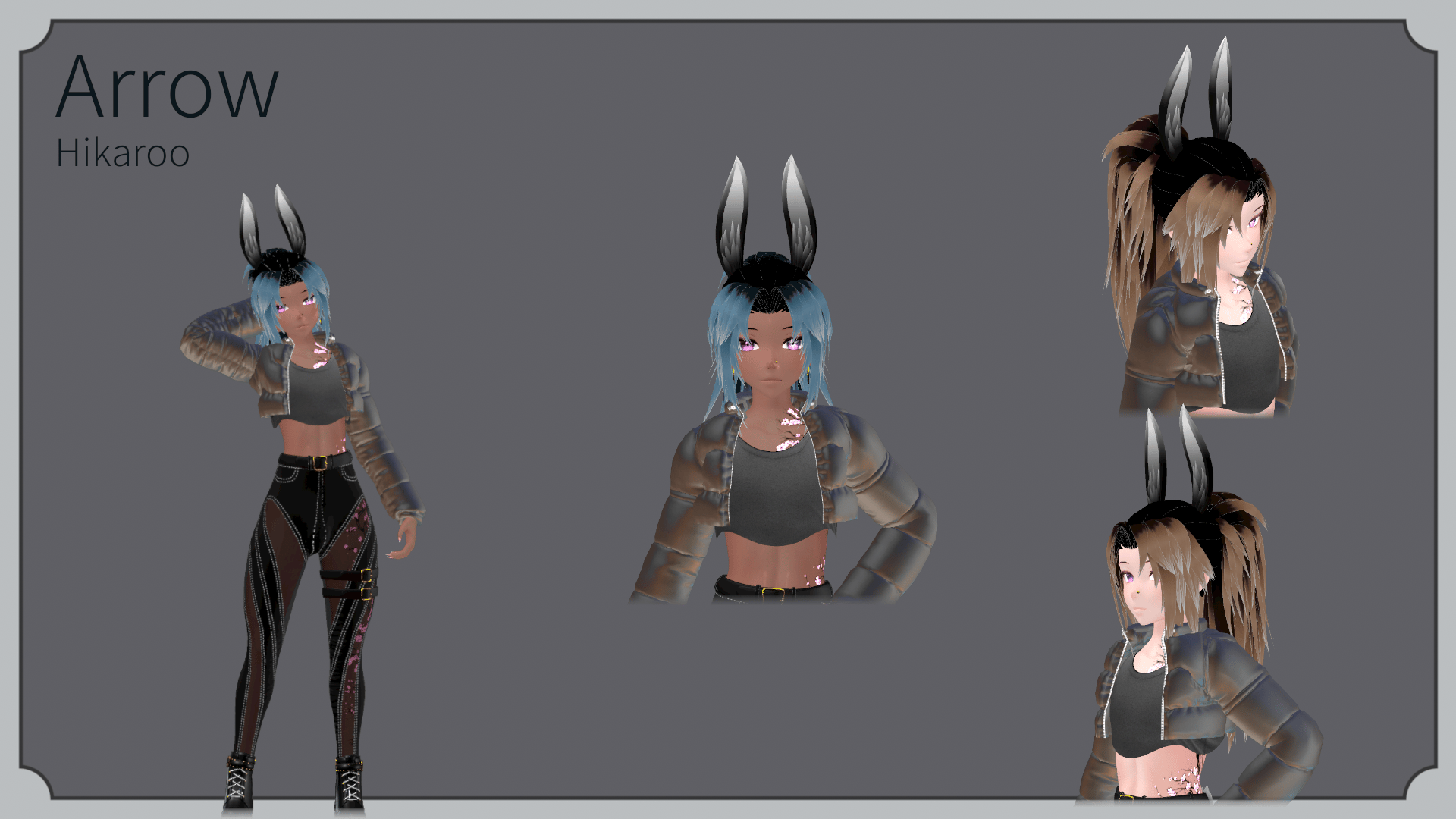 Arrow , Bunny Biker Femboy