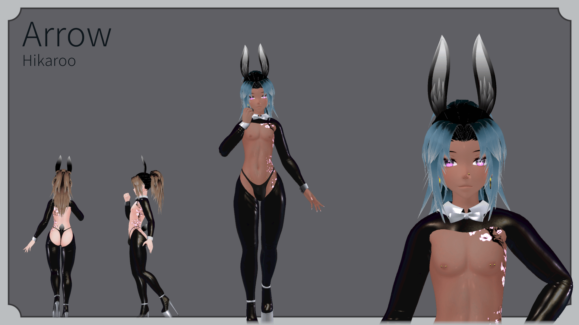 Arrow , Bunny Biker Femboy