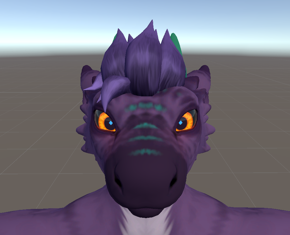 Moonfang - Simple Slicked Back Hair