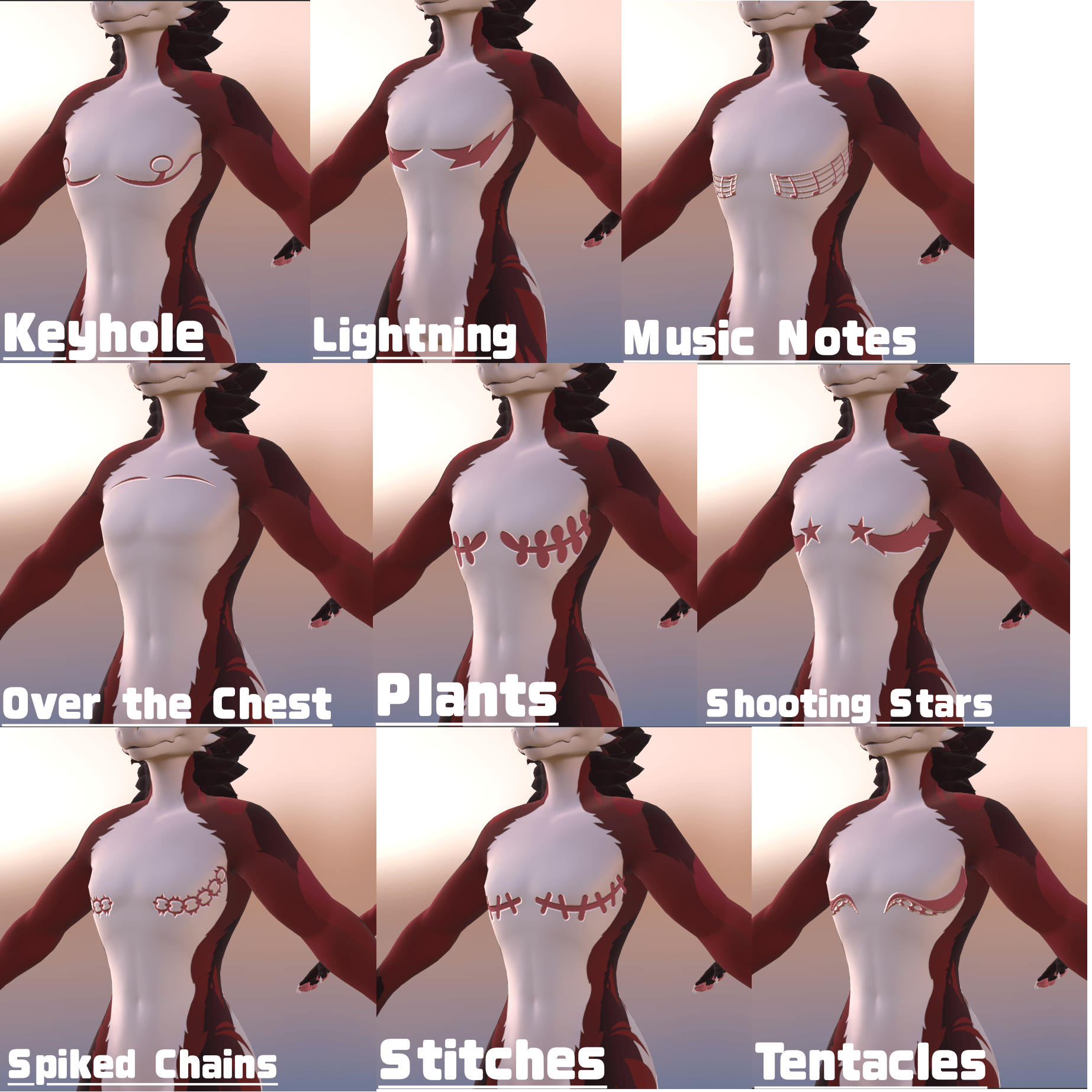 Druffle Top Scar Pack