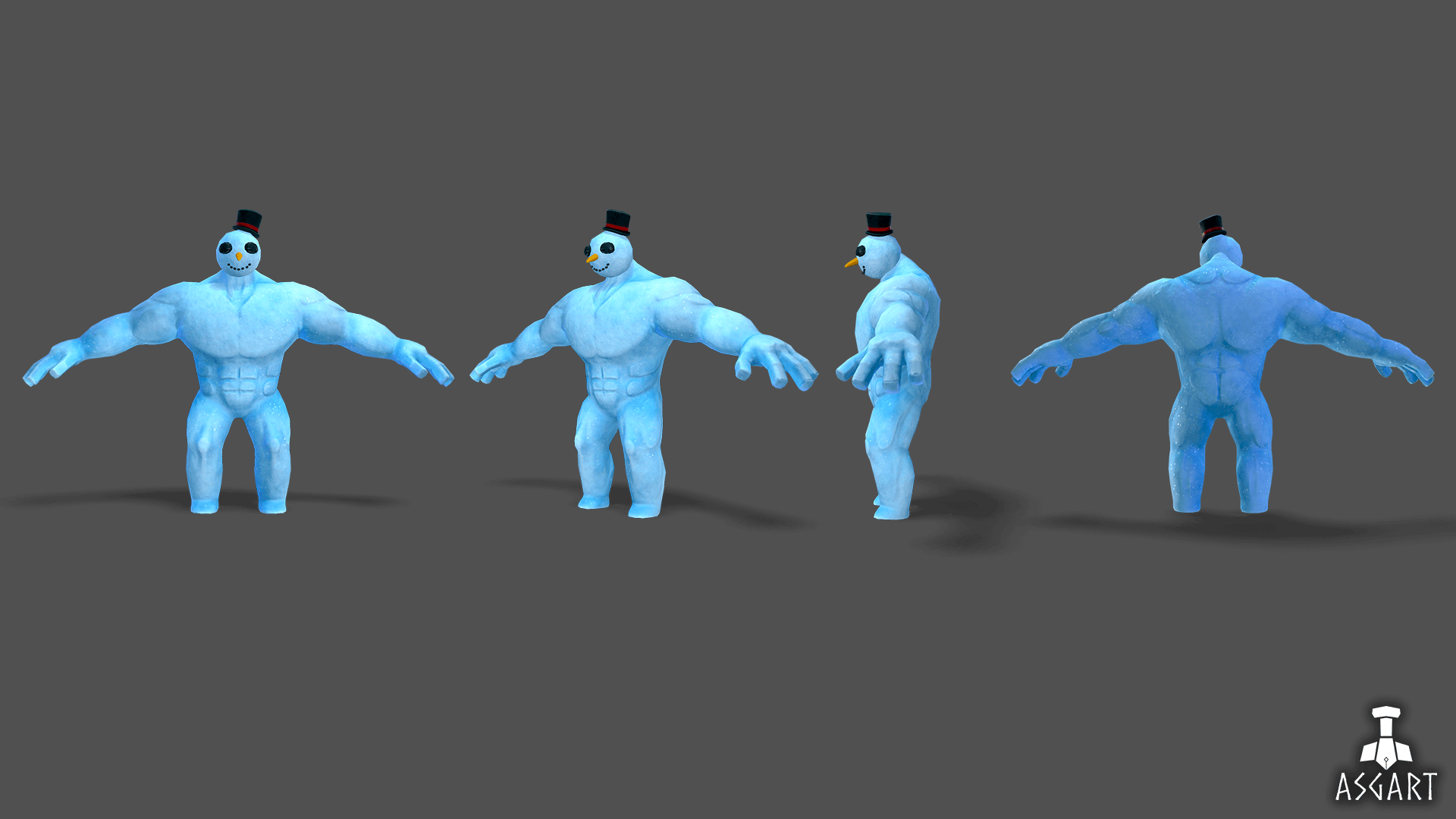 SnowMacho | 3D Character | VRChat Compatible