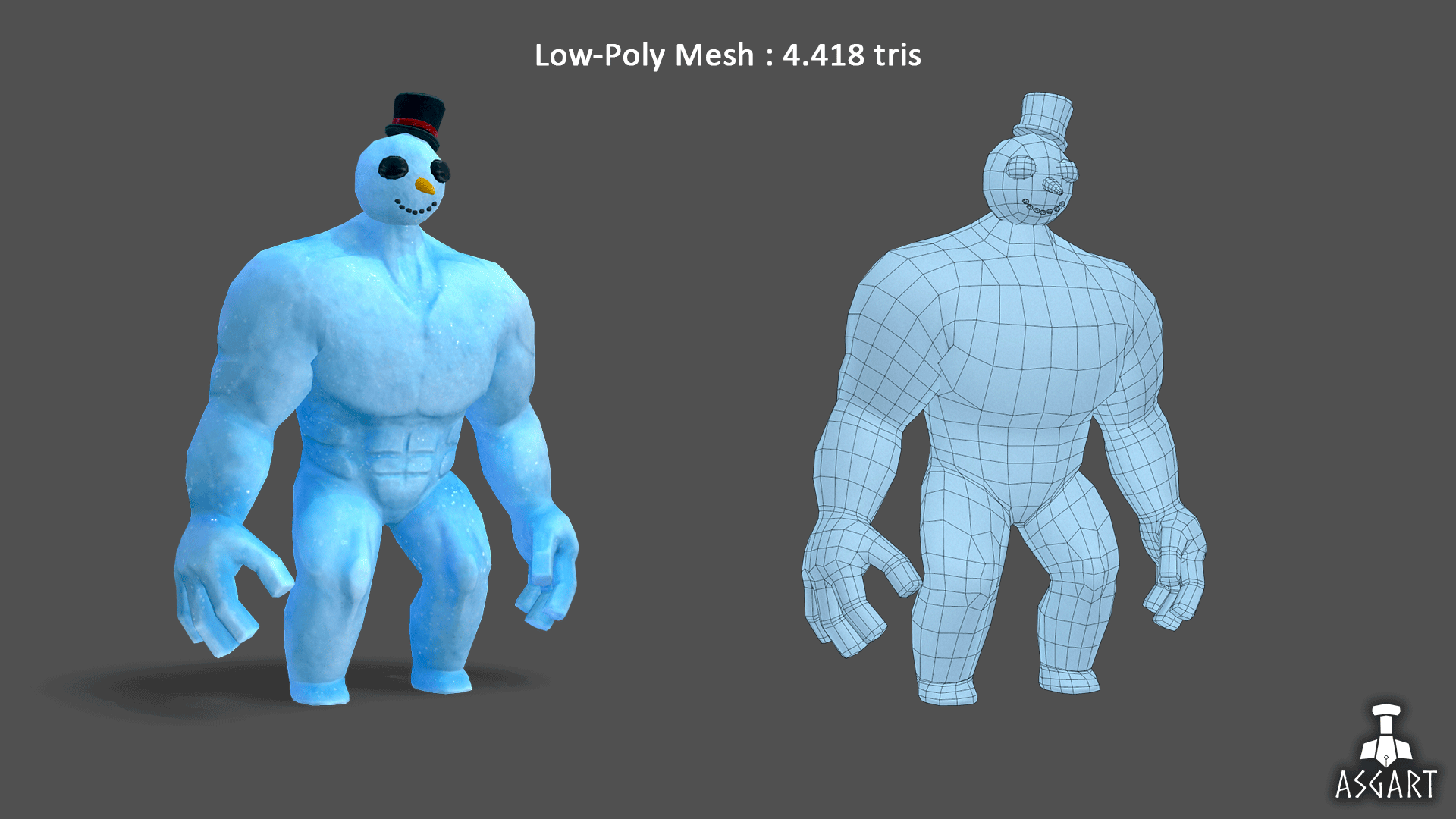 SnowMacho | 3D Character | VRChat Compatible