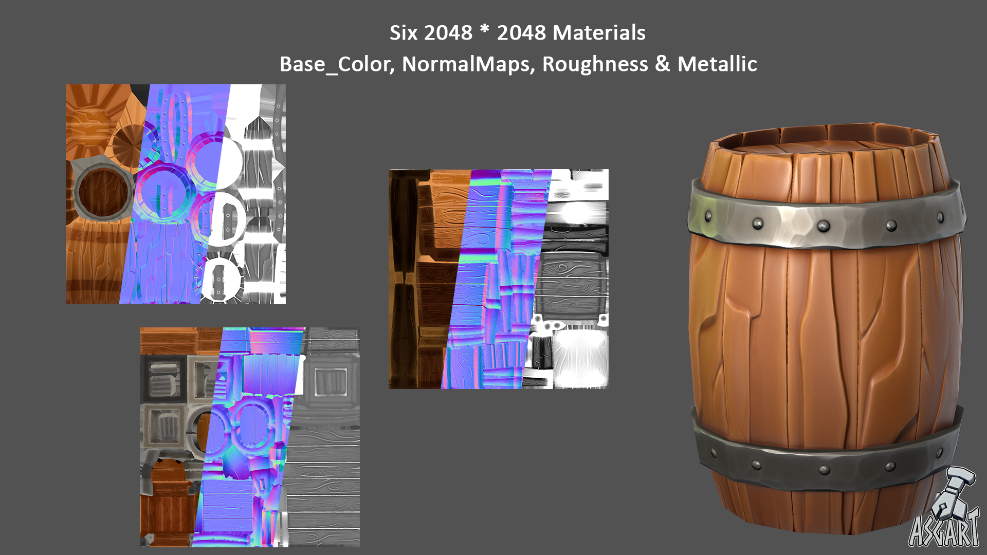 Stylized Wooden Furniture | 3D Asset Pack