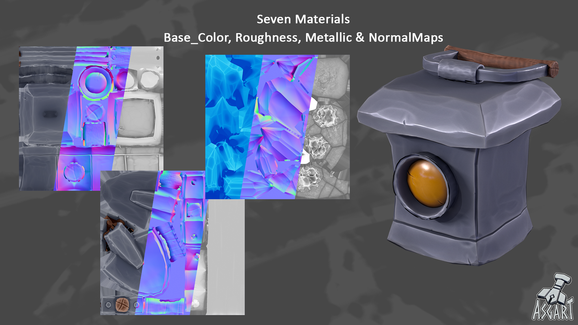 ⛏️ Stylized Mining Props | 3D Asset Pack ✨