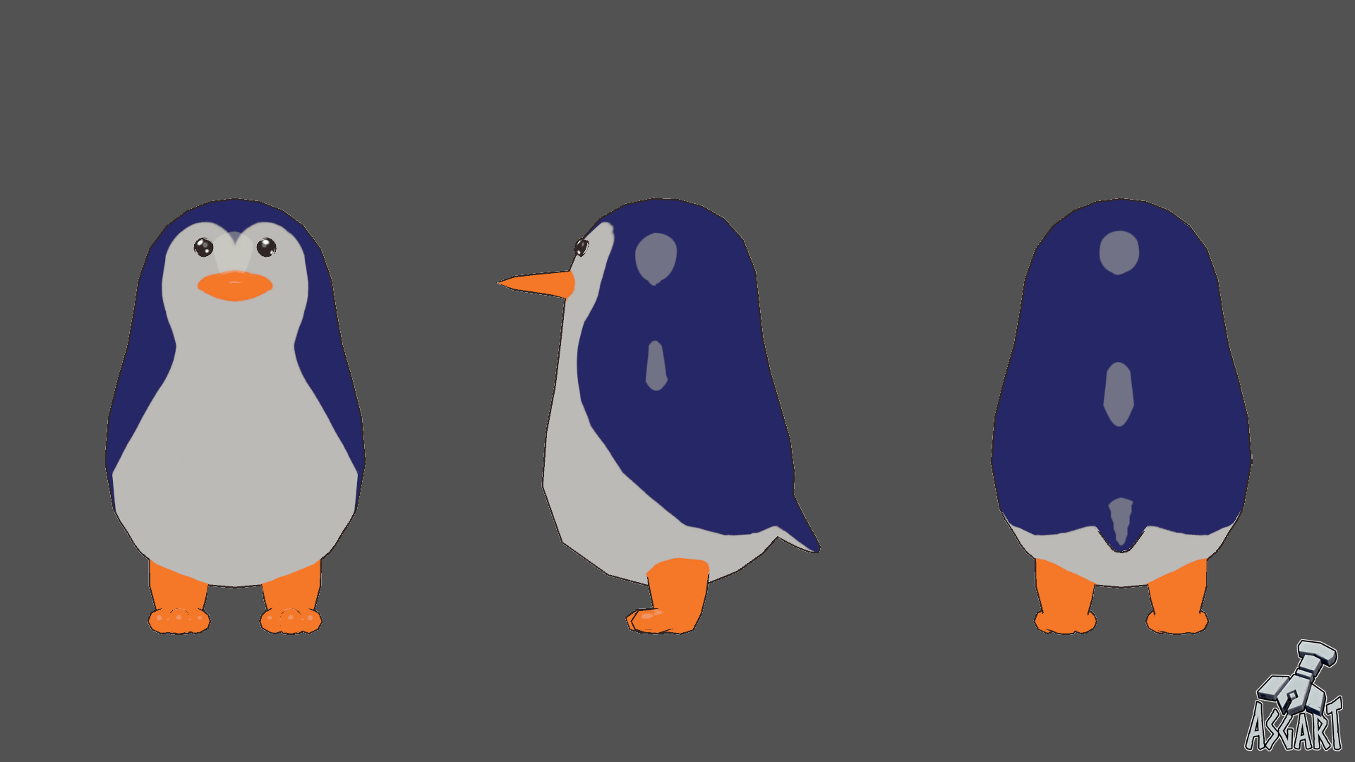 đ§ Penguin - PocketPal - 3D Character - VRChat Avatar