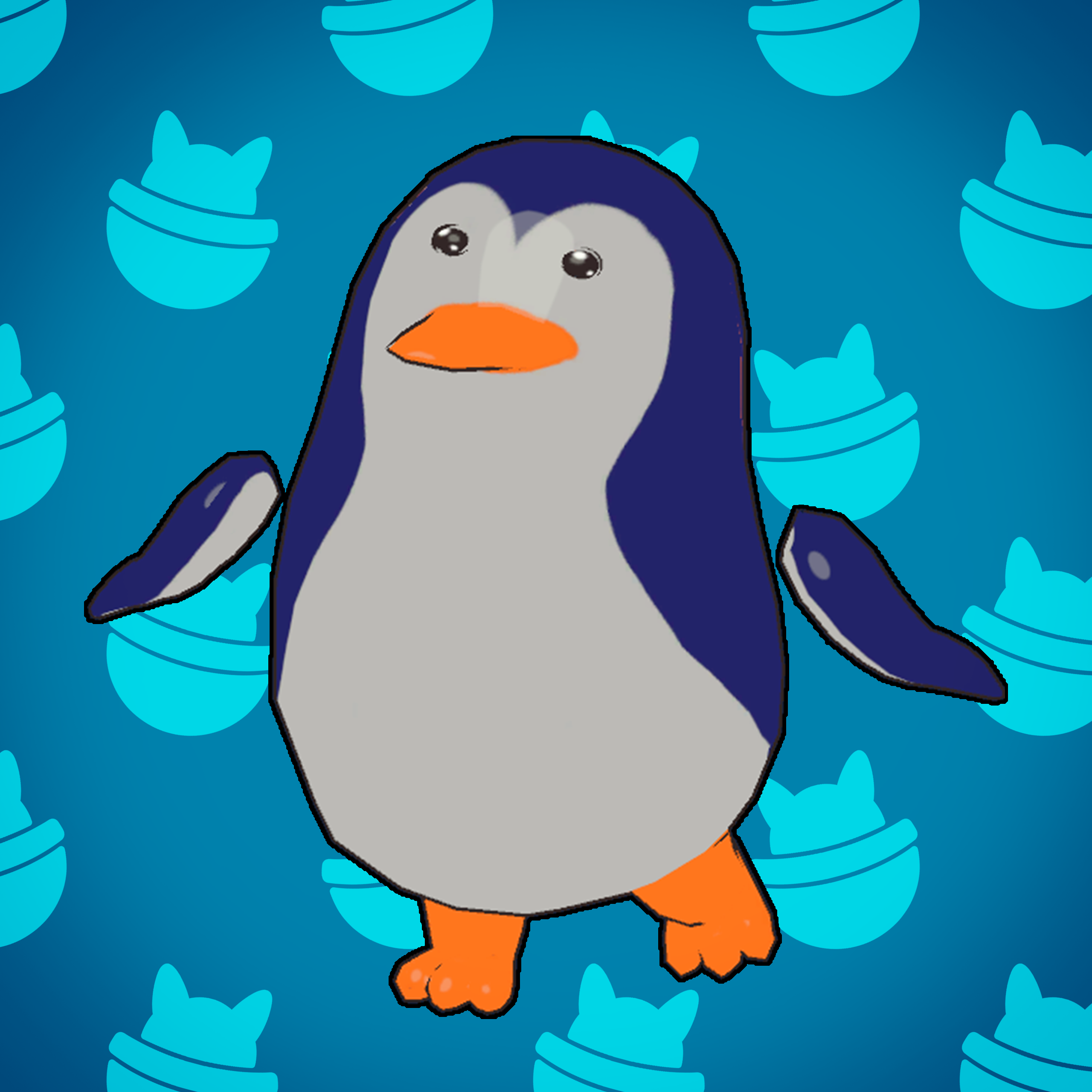 đ§ Penguin - PocketPal - 3D Character - VRChat Avatar