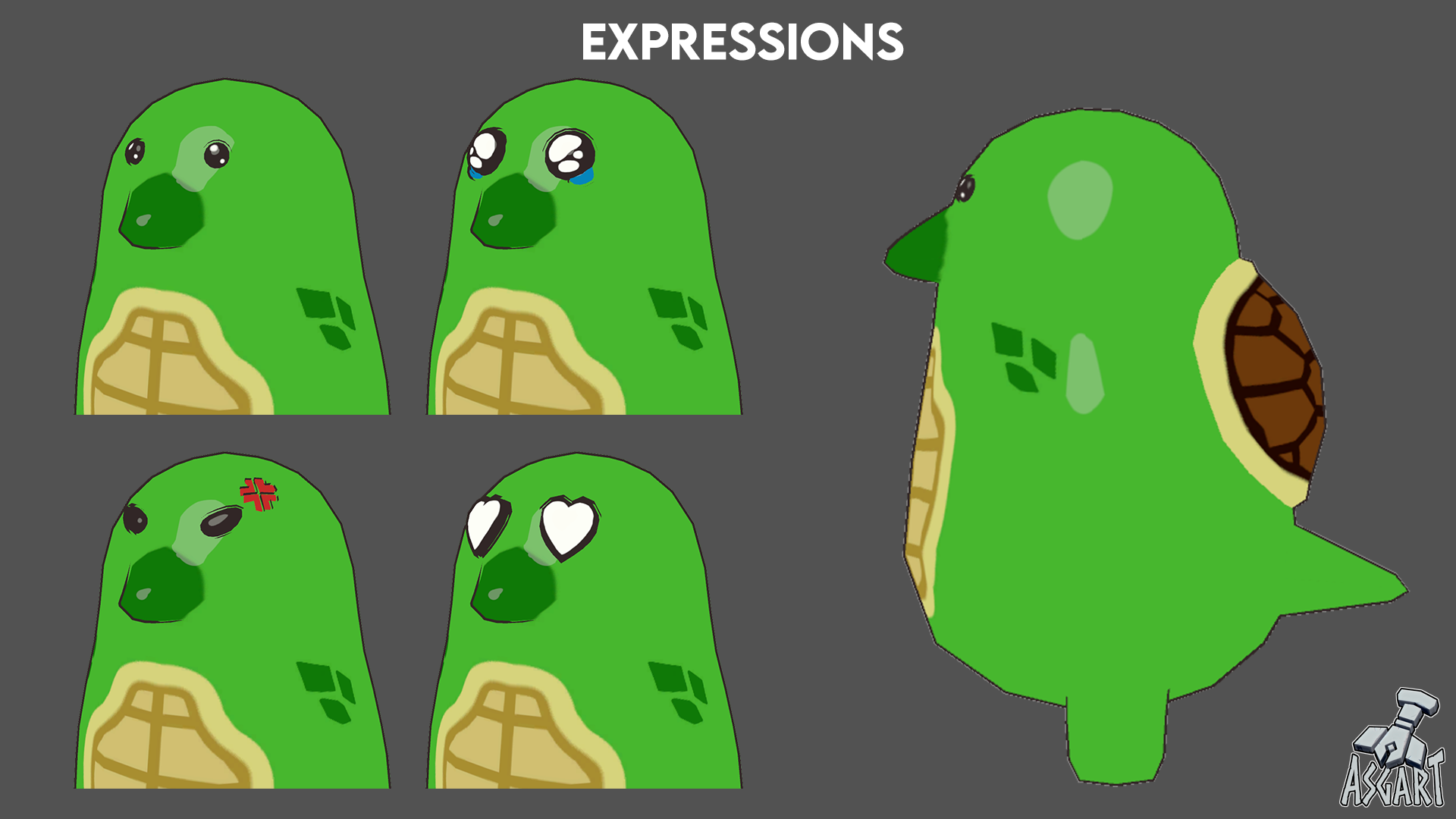 đą Tortoise - PocketPal - 3D Character - VRChat Avatar