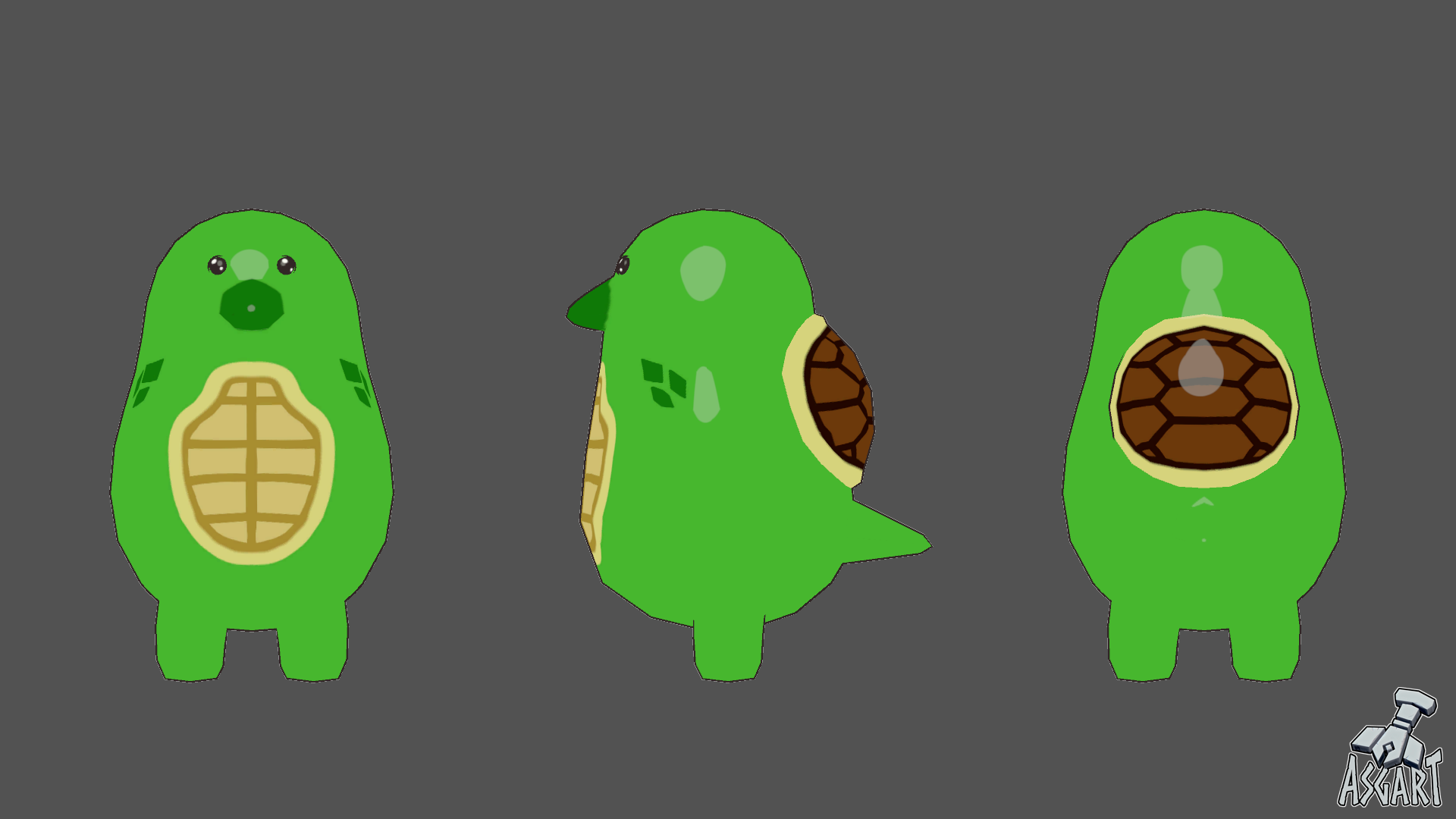 đą Tortoise - PocketPal - 3D Character - VRChat Avatar