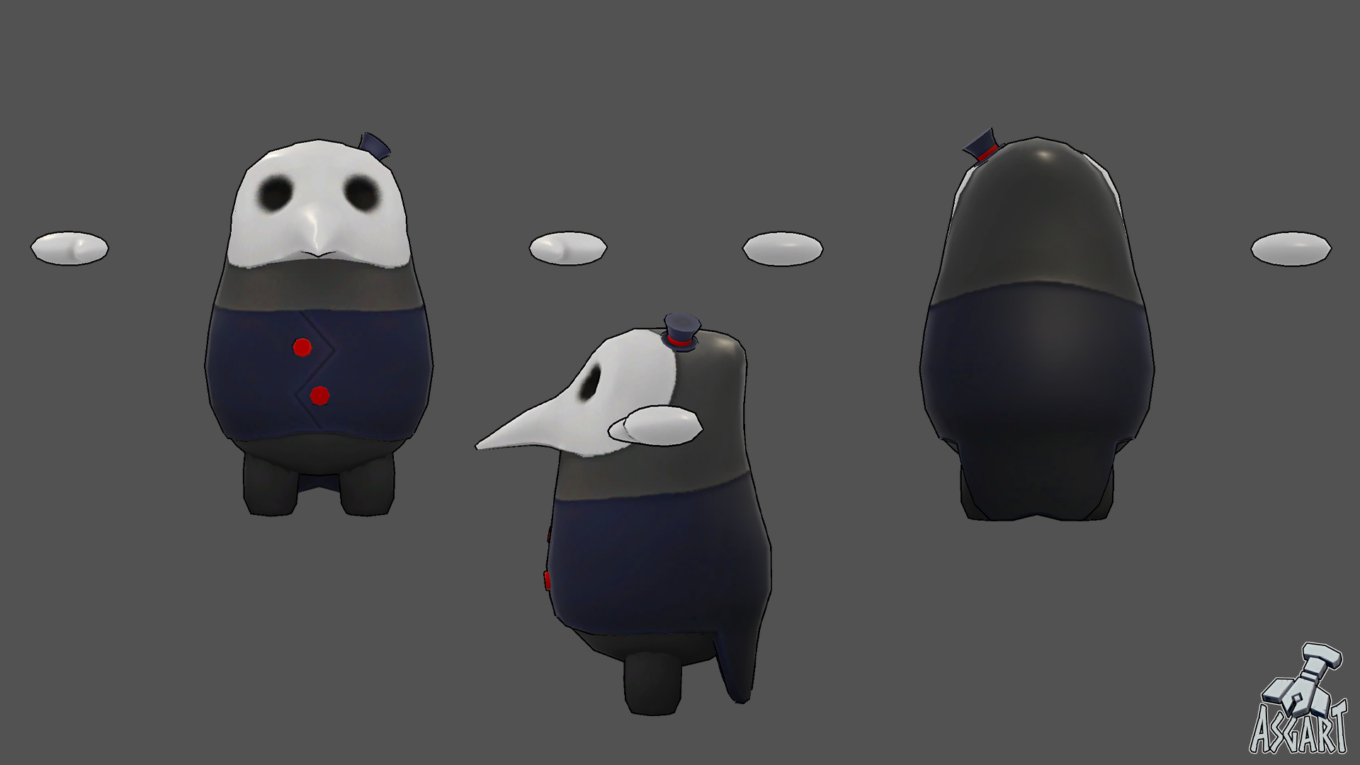 Plague Doctor - PocketPal - VRChat Avatar