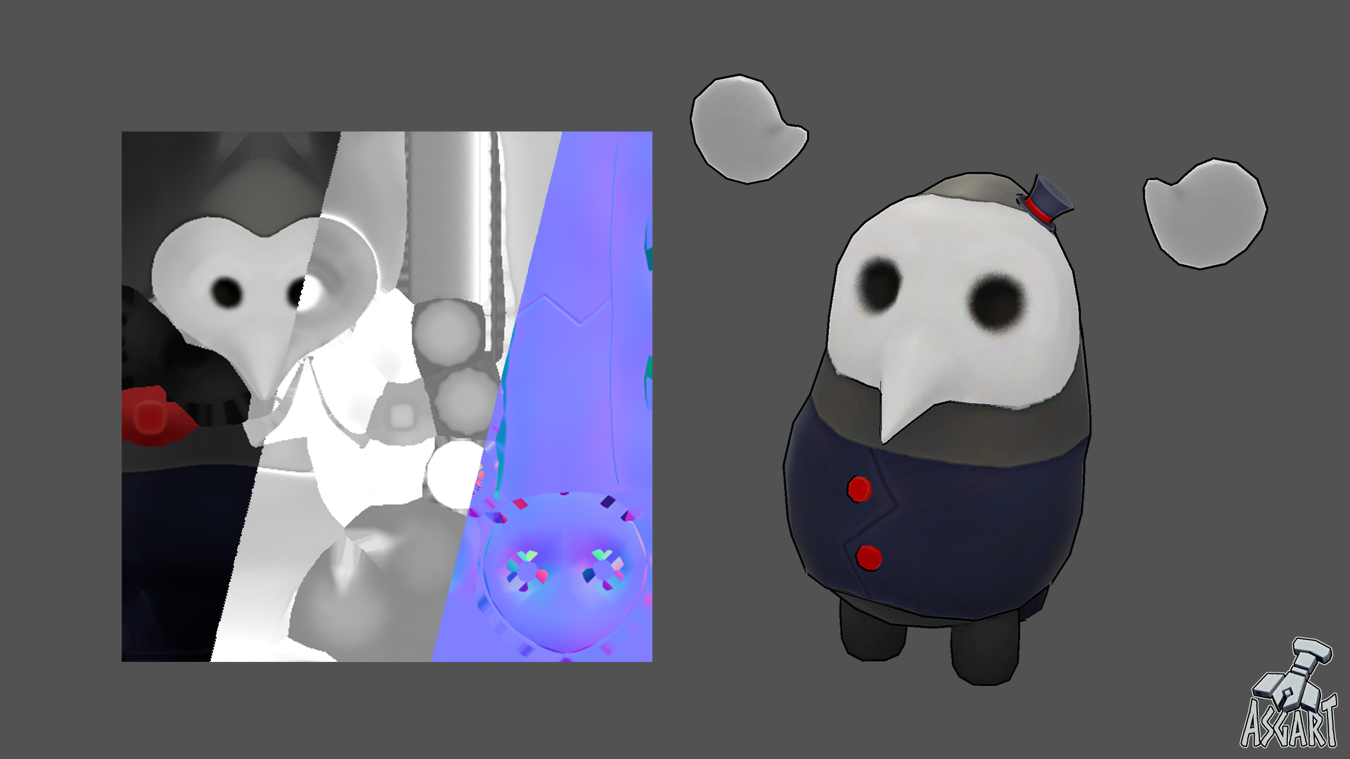 Plague Doctor - PocketPal - VRChat Avatar