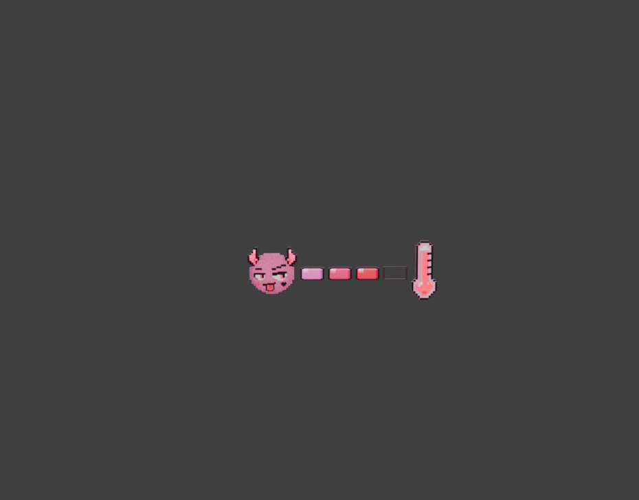 Devil Pixel Meter Pink