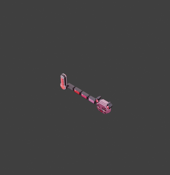 Devil Pixel Meter Pink