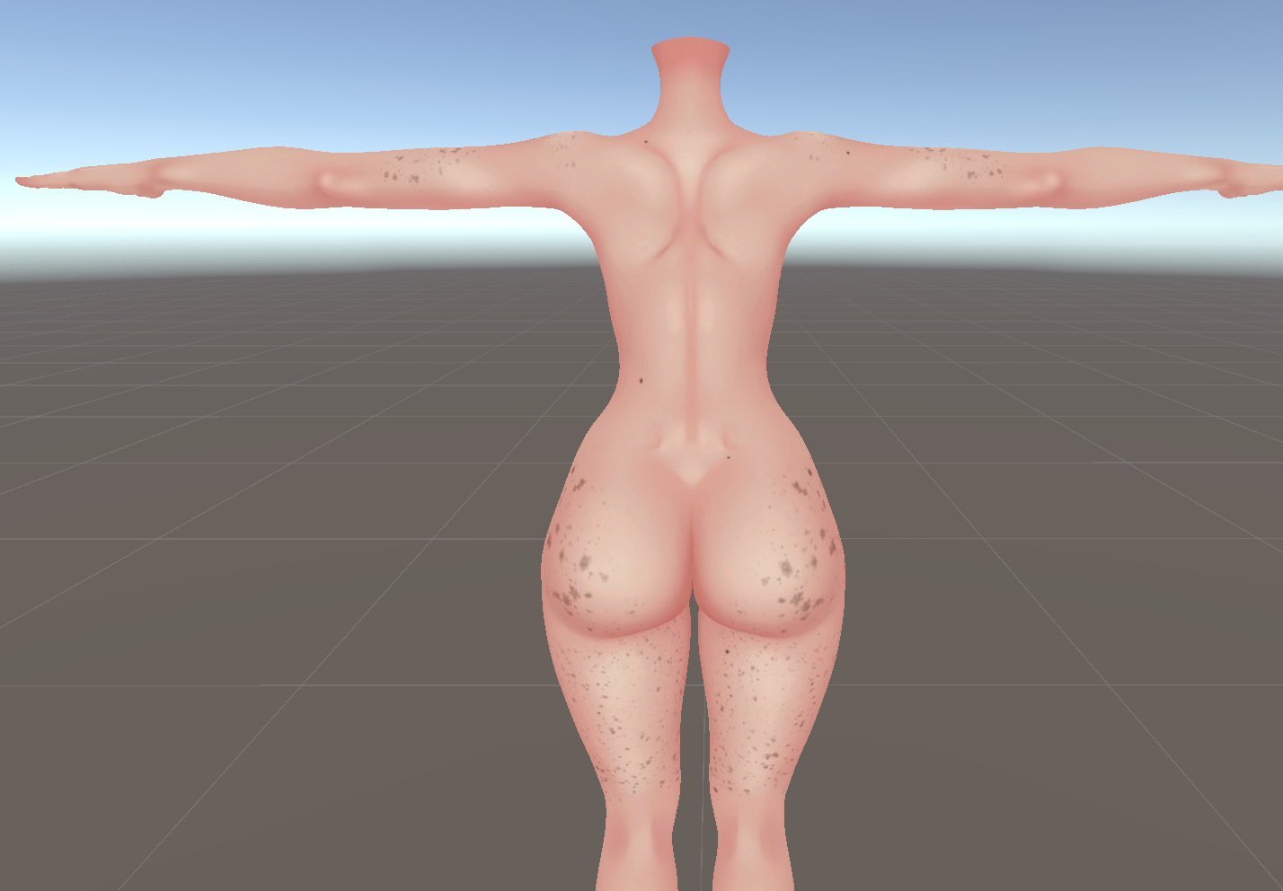 Body freckles for VRBase EGirl