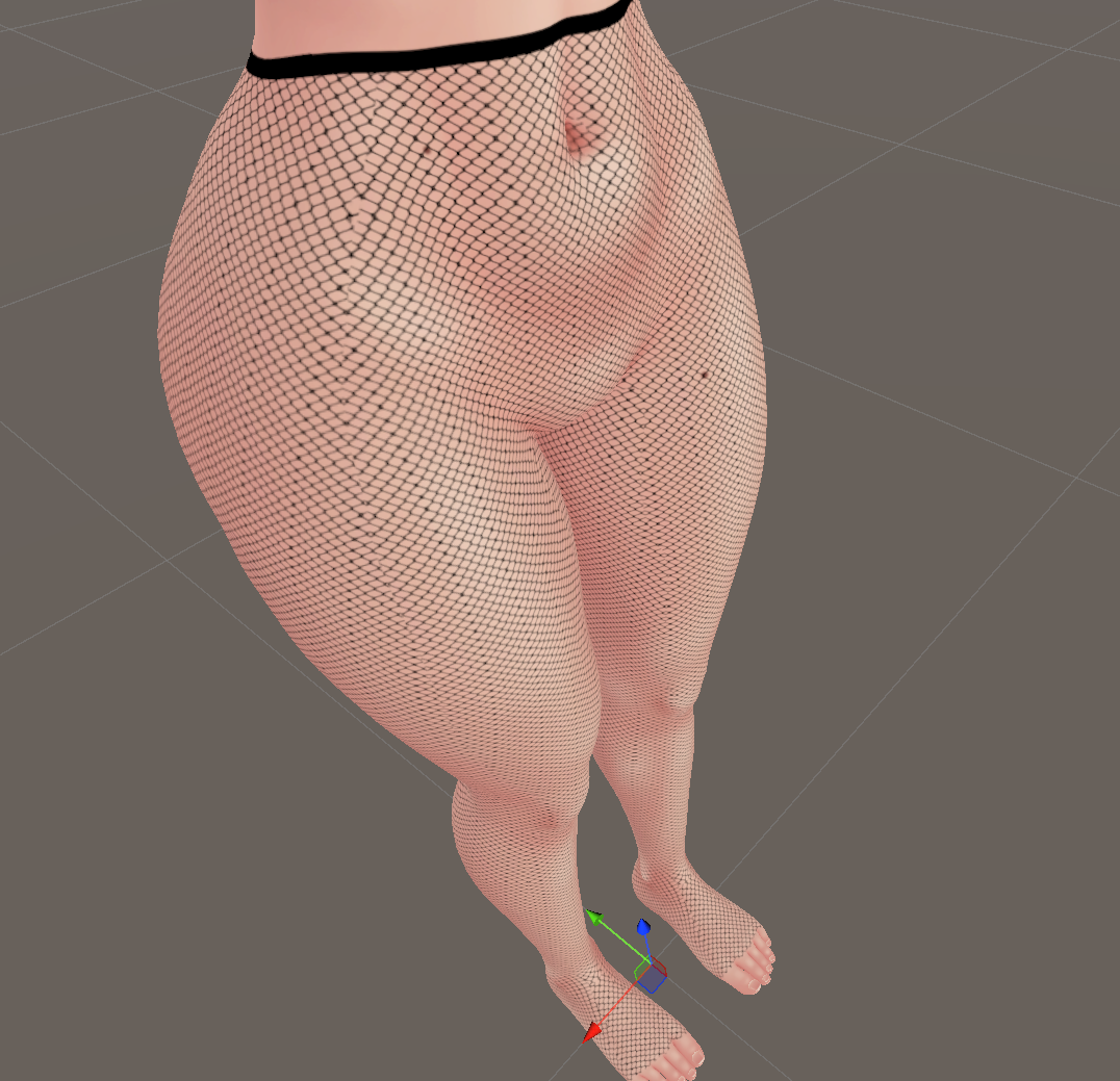 Fishnet leggings for VRBASE EGIRL