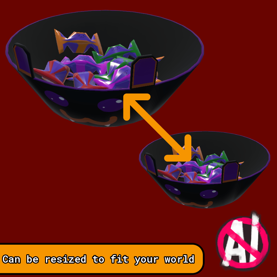 Furry Candy Bowl