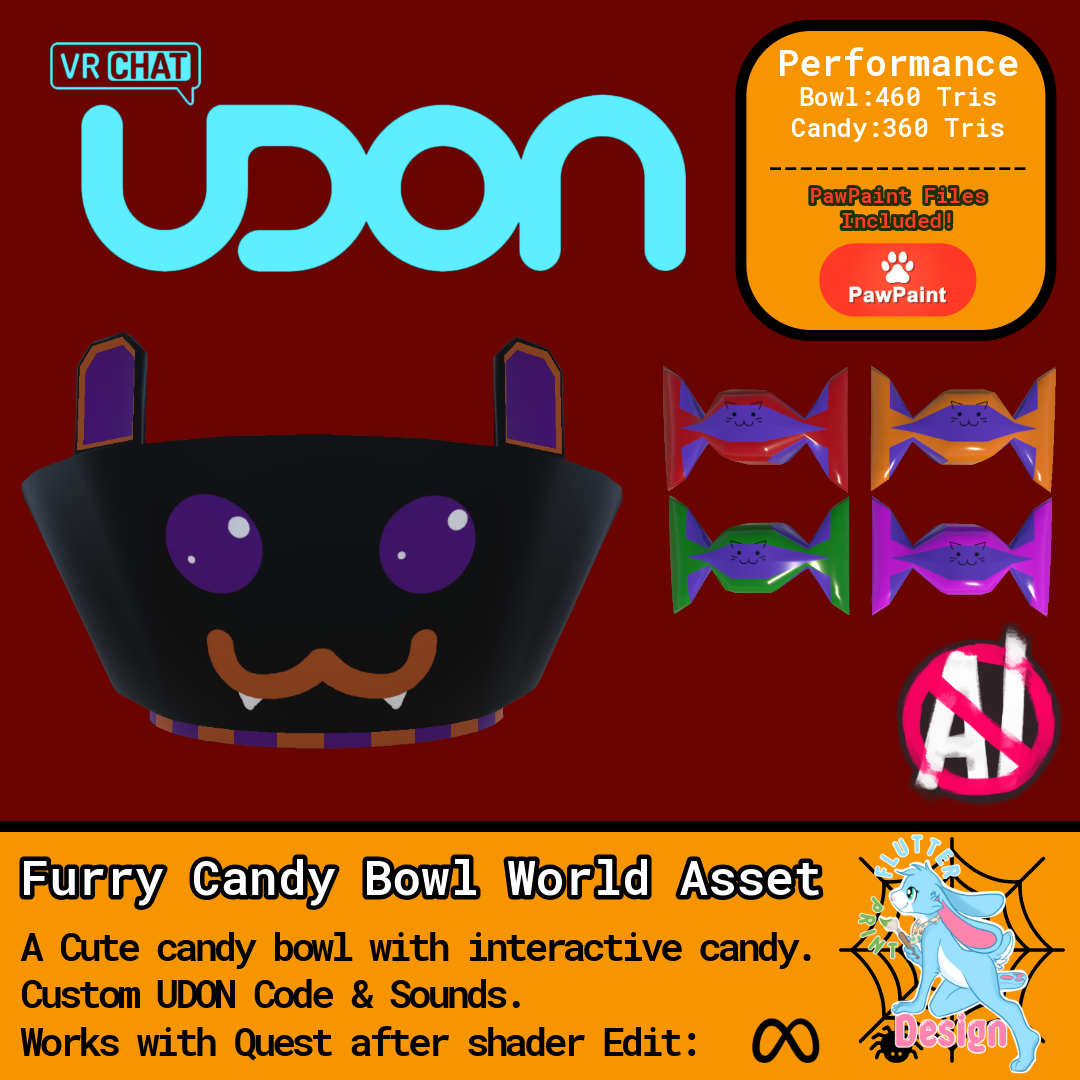 Furry Candy Bowl