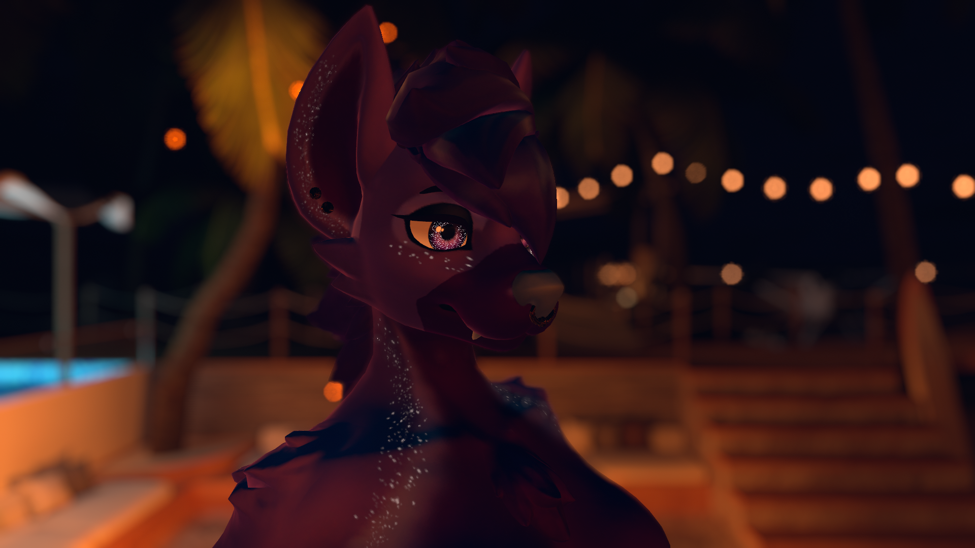 Sunset purple Hyenid