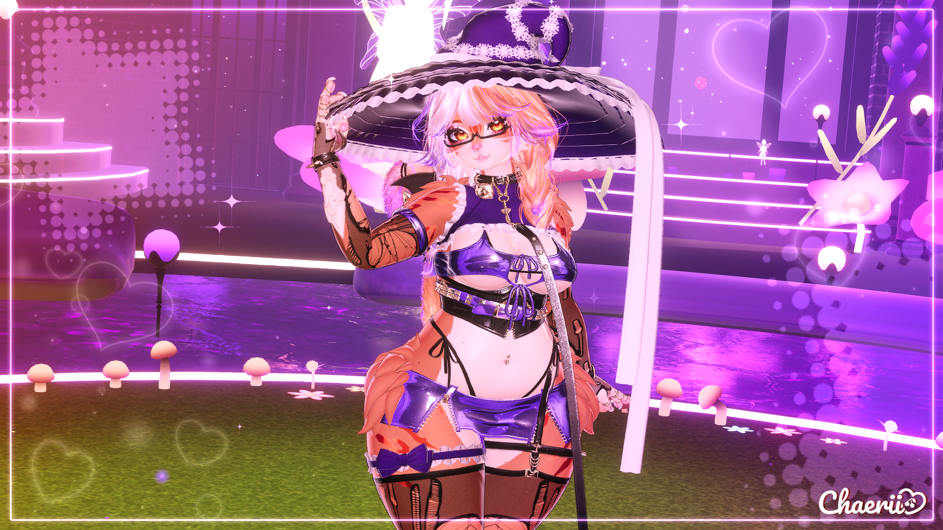 Salem by Chaerii ๐ VRCFT | PC & QUEST | Furry Avatar