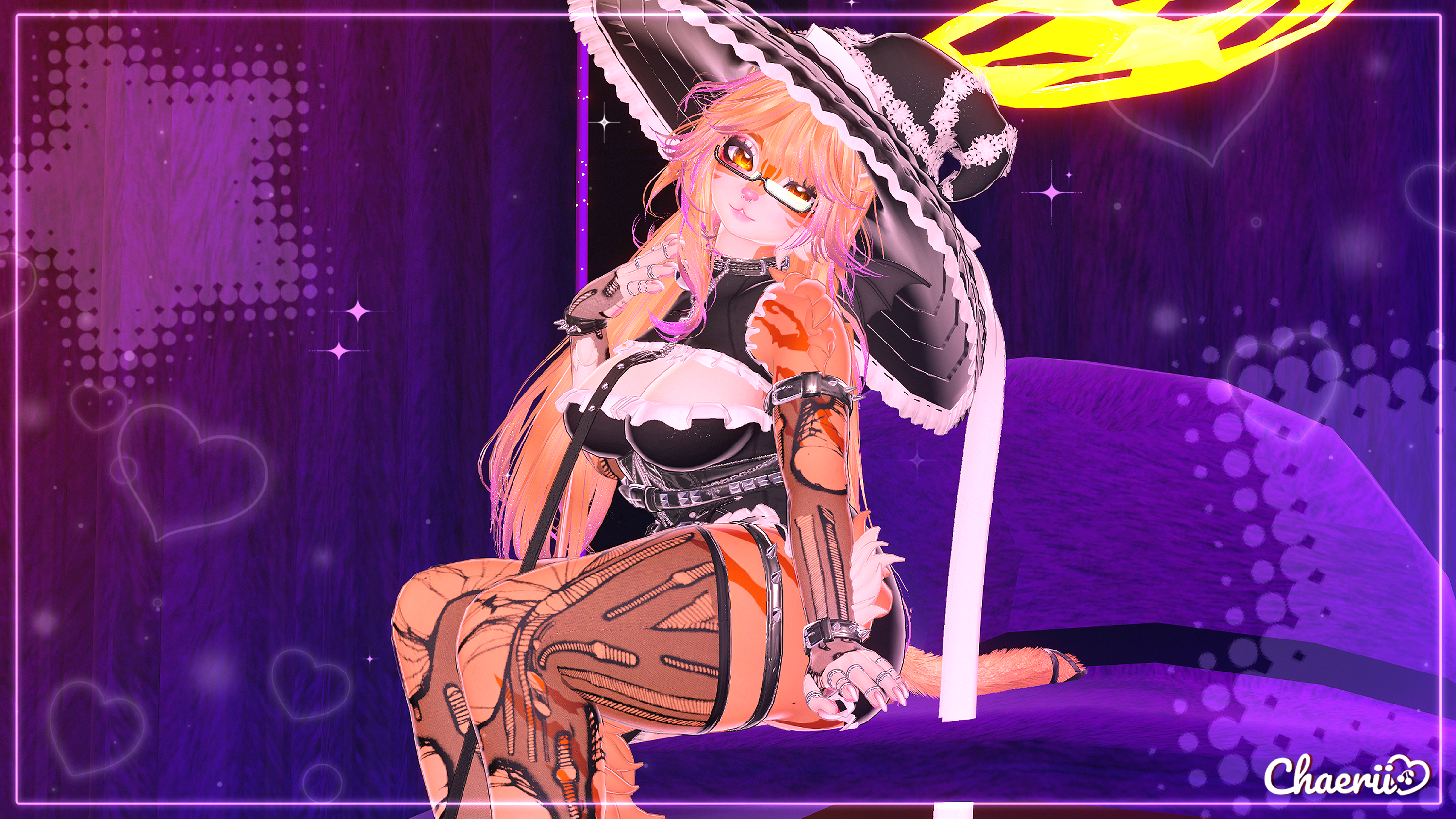 Salem by Chaerii ๐ VRCFT | PC & QUEST | Furry Avatar