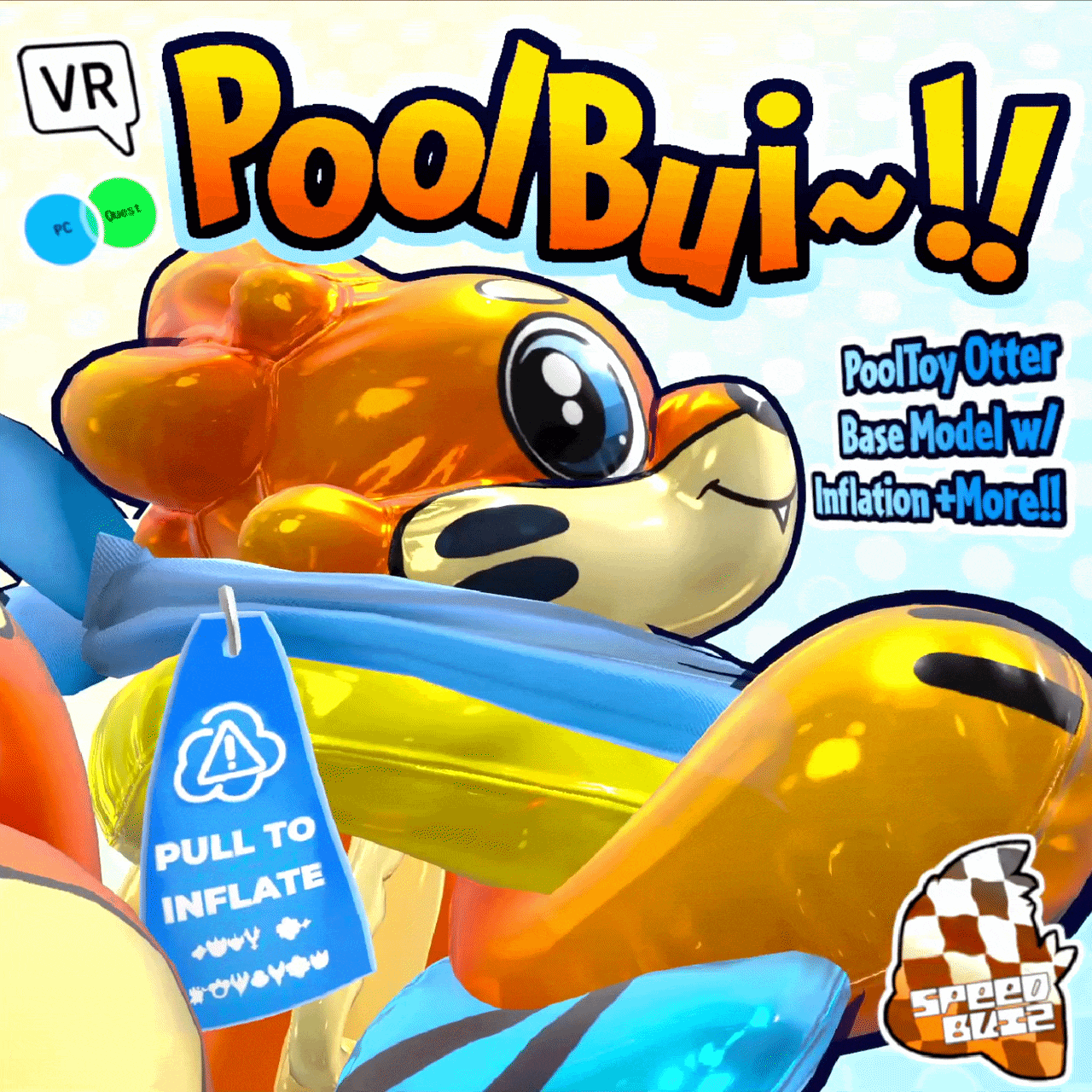 PoolBui~!! - Pooltoy Otter Base w/ Inflation