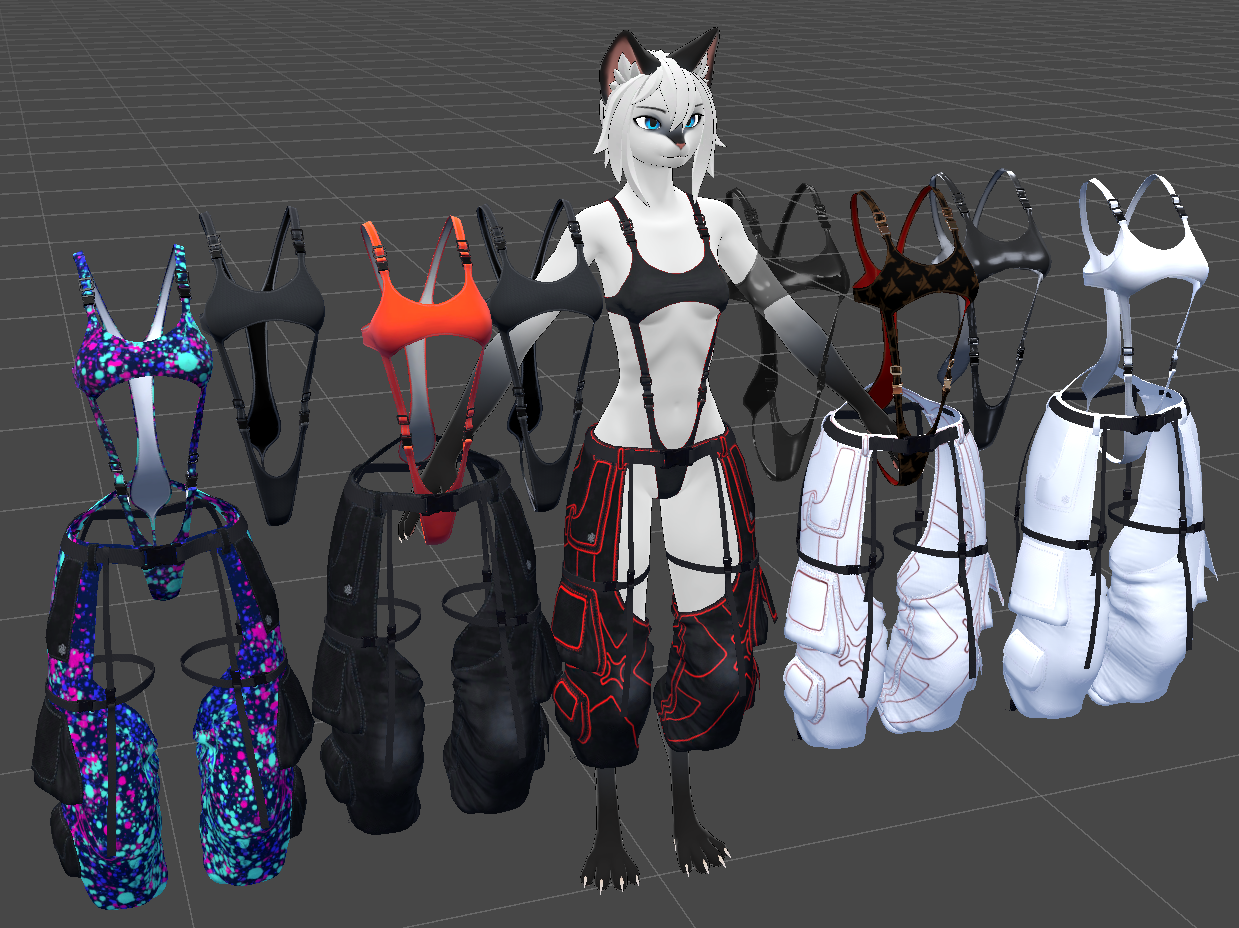 AtomikPowered - Chaps and Bodysuit for the Vixine